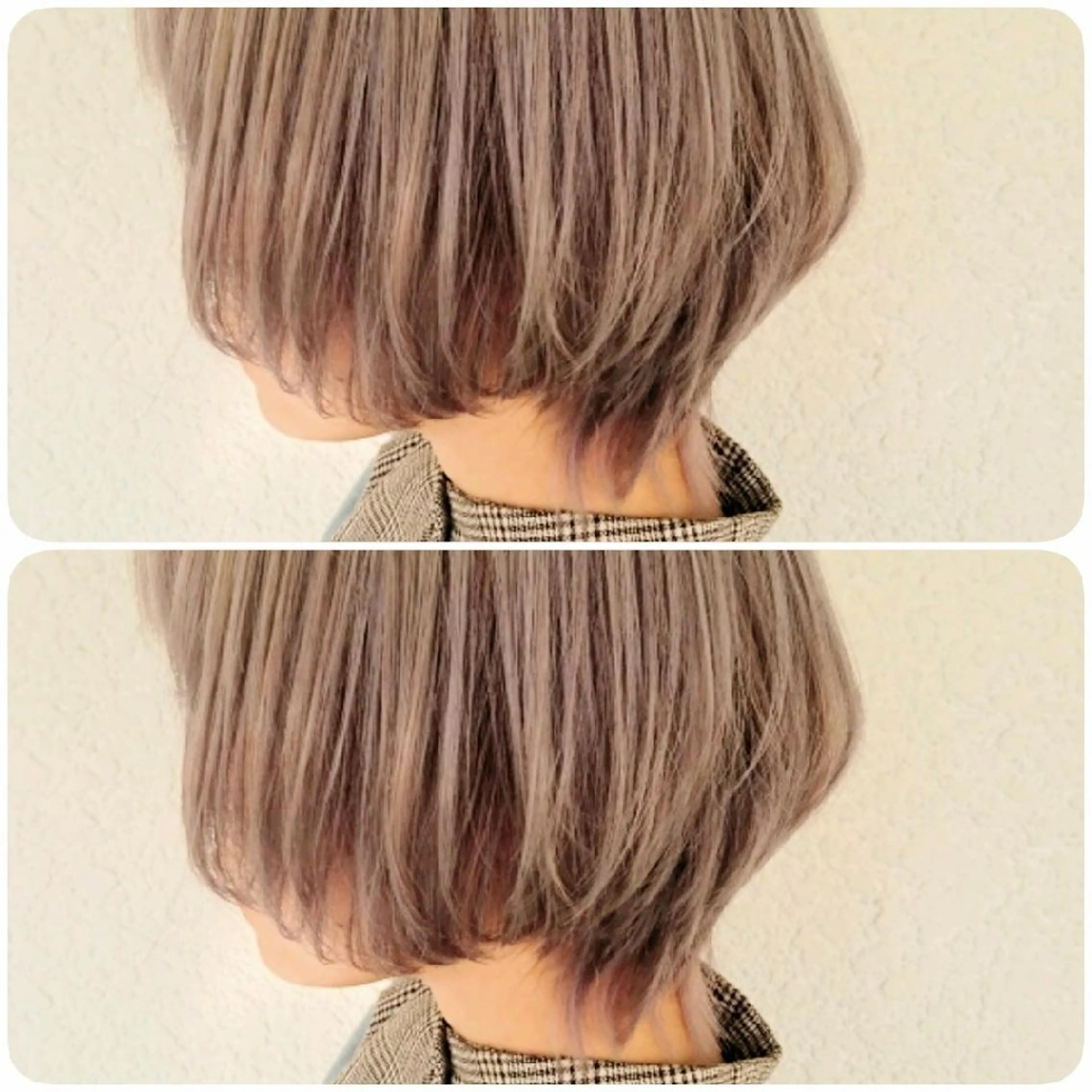 ショート カラー ACROあべの店所属・艶カラー/インナー /グラデ/大西小百合のヘアスタイル