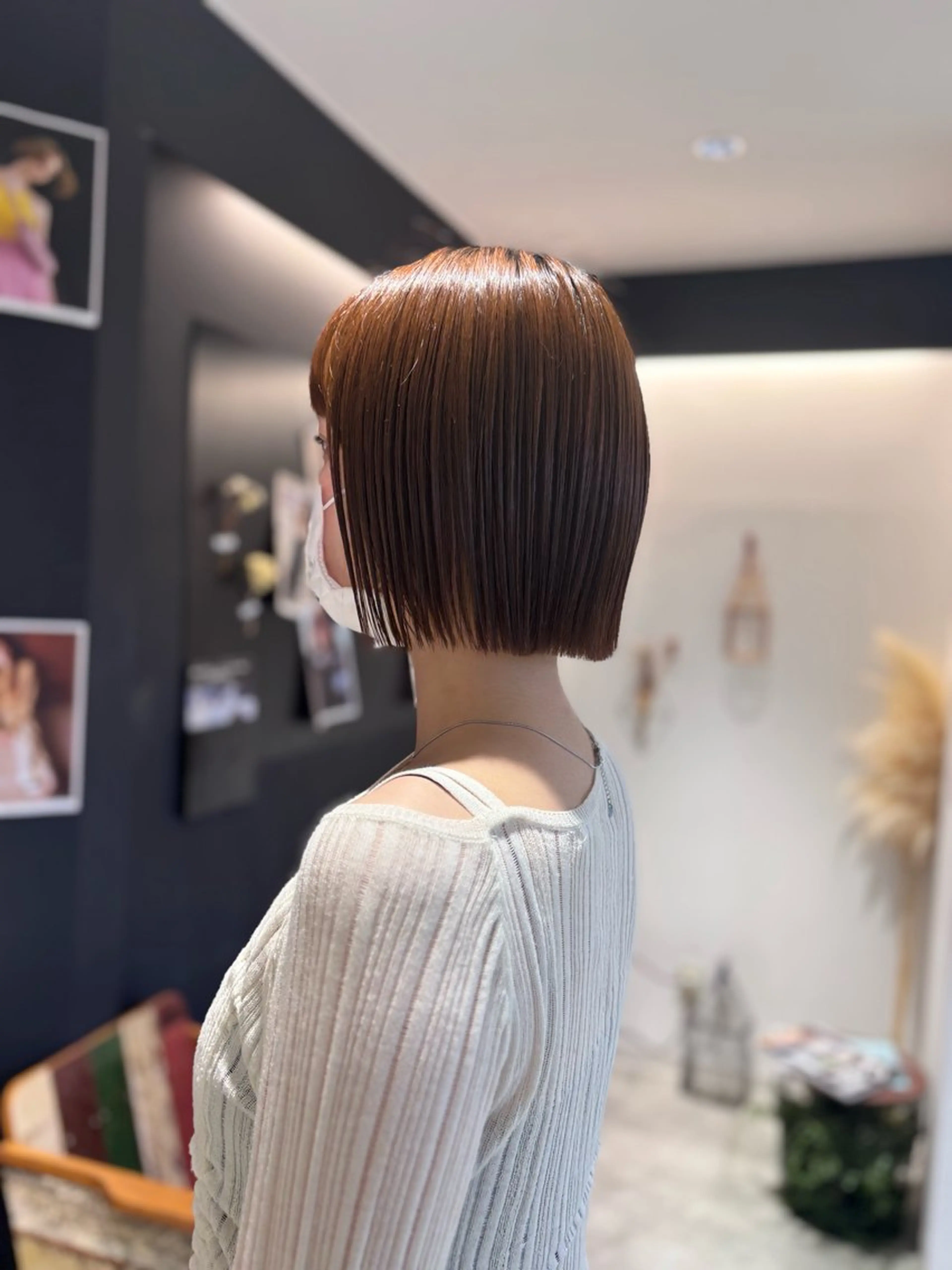 ミディアム 菅原 佑月のヘアスタイル