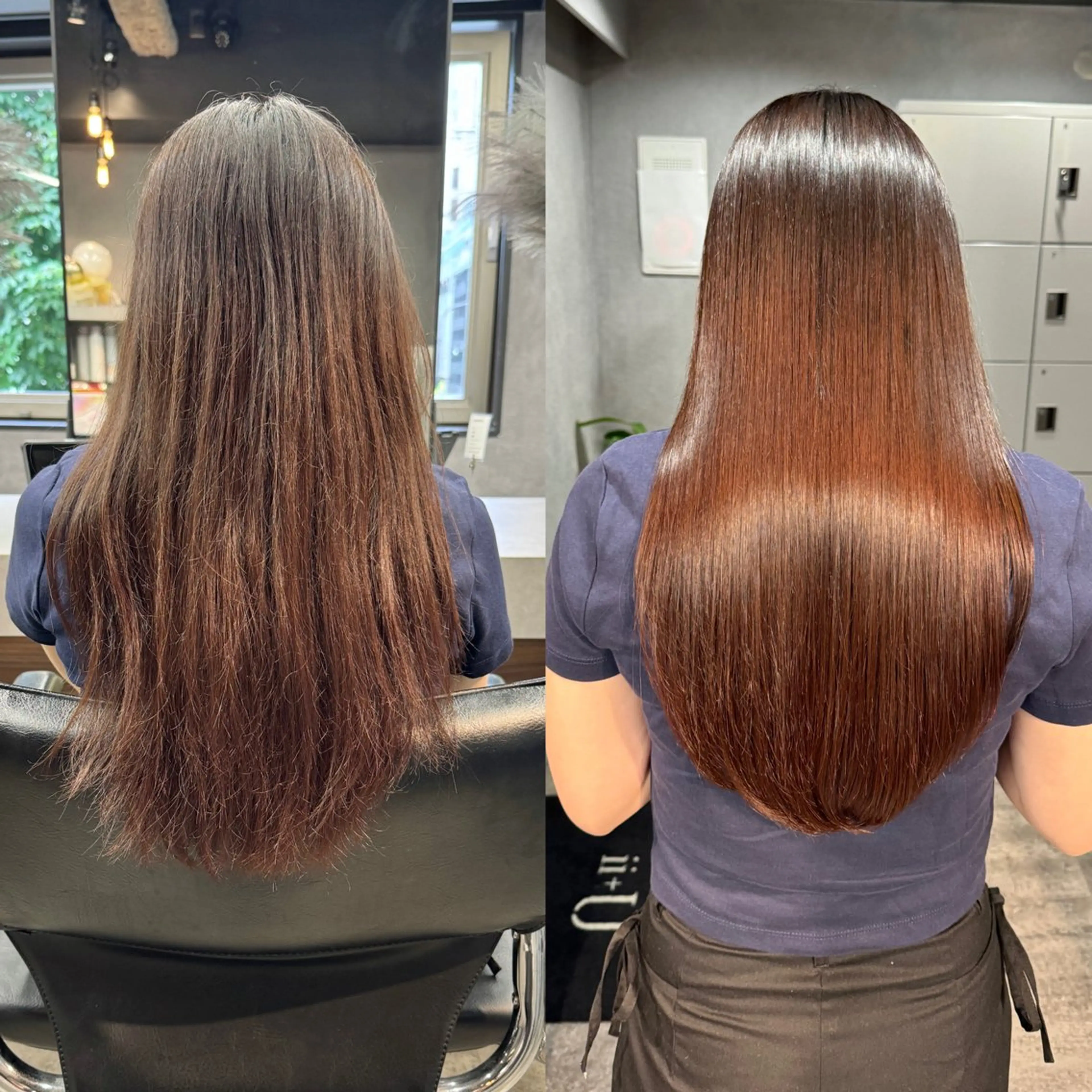 ロング 縮毛矯正 髪質改善/艶髪 MINAMIのヘアスタイル