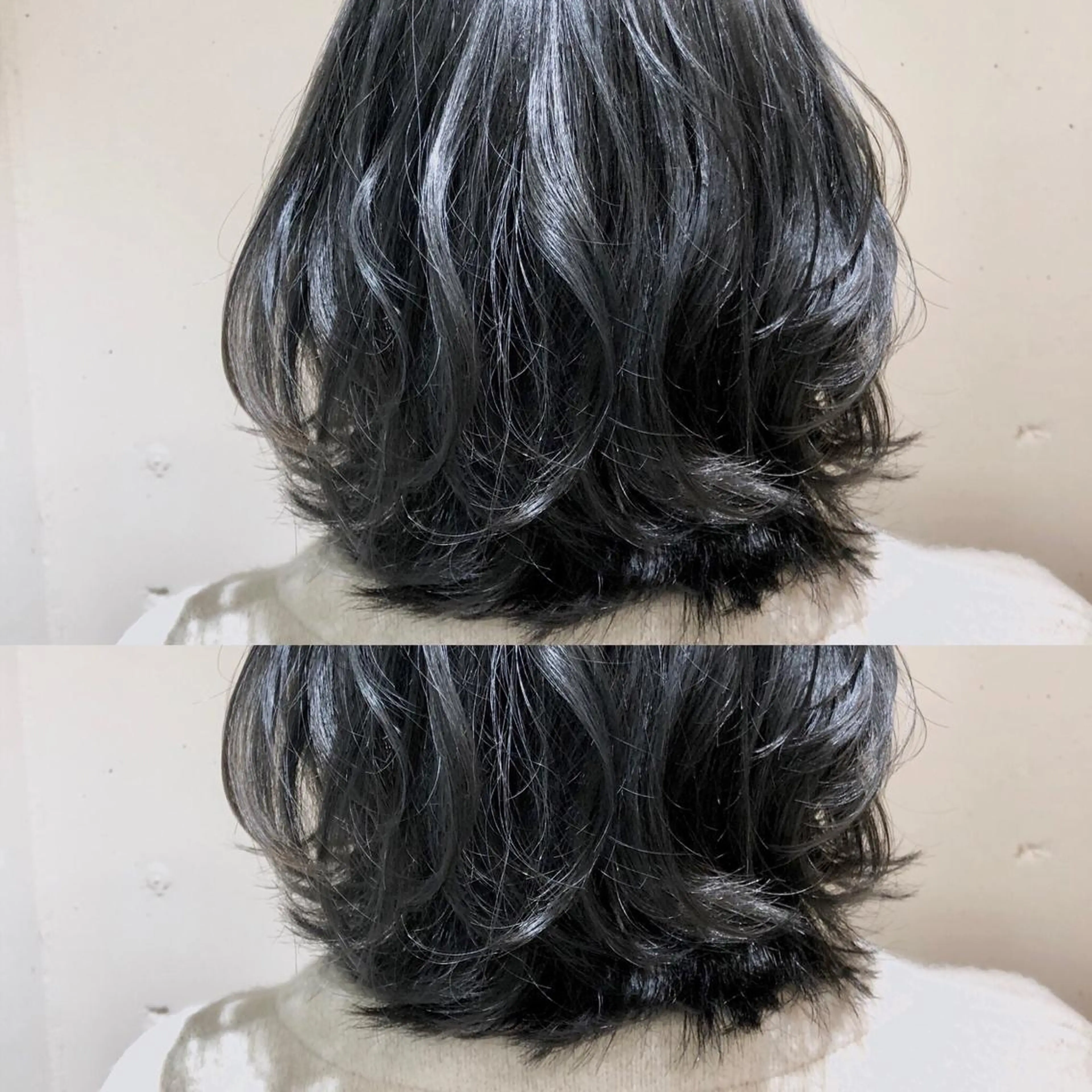 ミディアム カラー パーマ ヘアアレンジ ブリーチ 透明感カラー グラデーションカラー グレージュ ハイライトカラー 【ツヤ髪美容師】 ツダケイスケのヘアスタイル