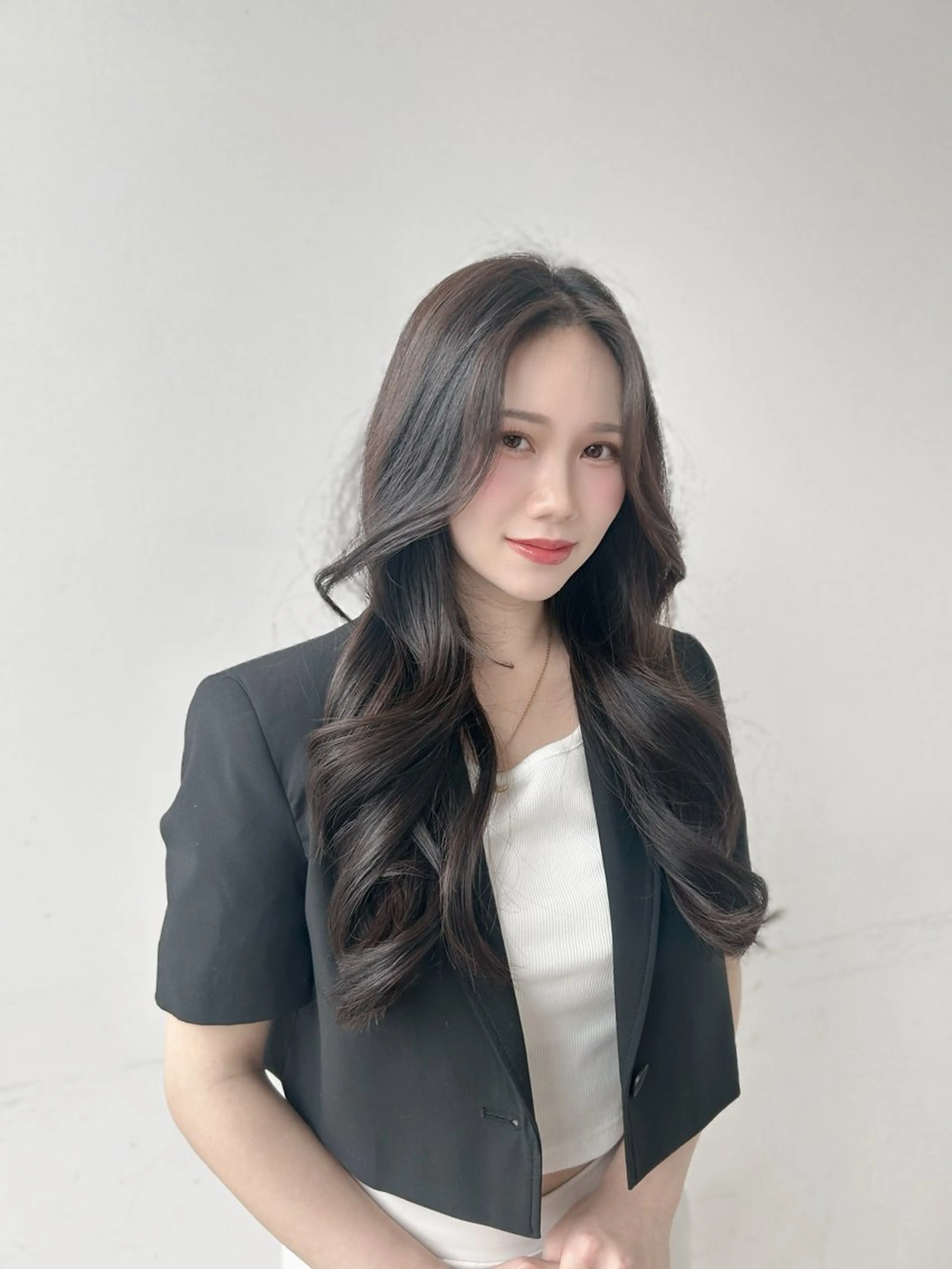 ロング カット トリートメント 🎀大竹美侑／顔まわ りカット／レイヤーのヘアスタイル