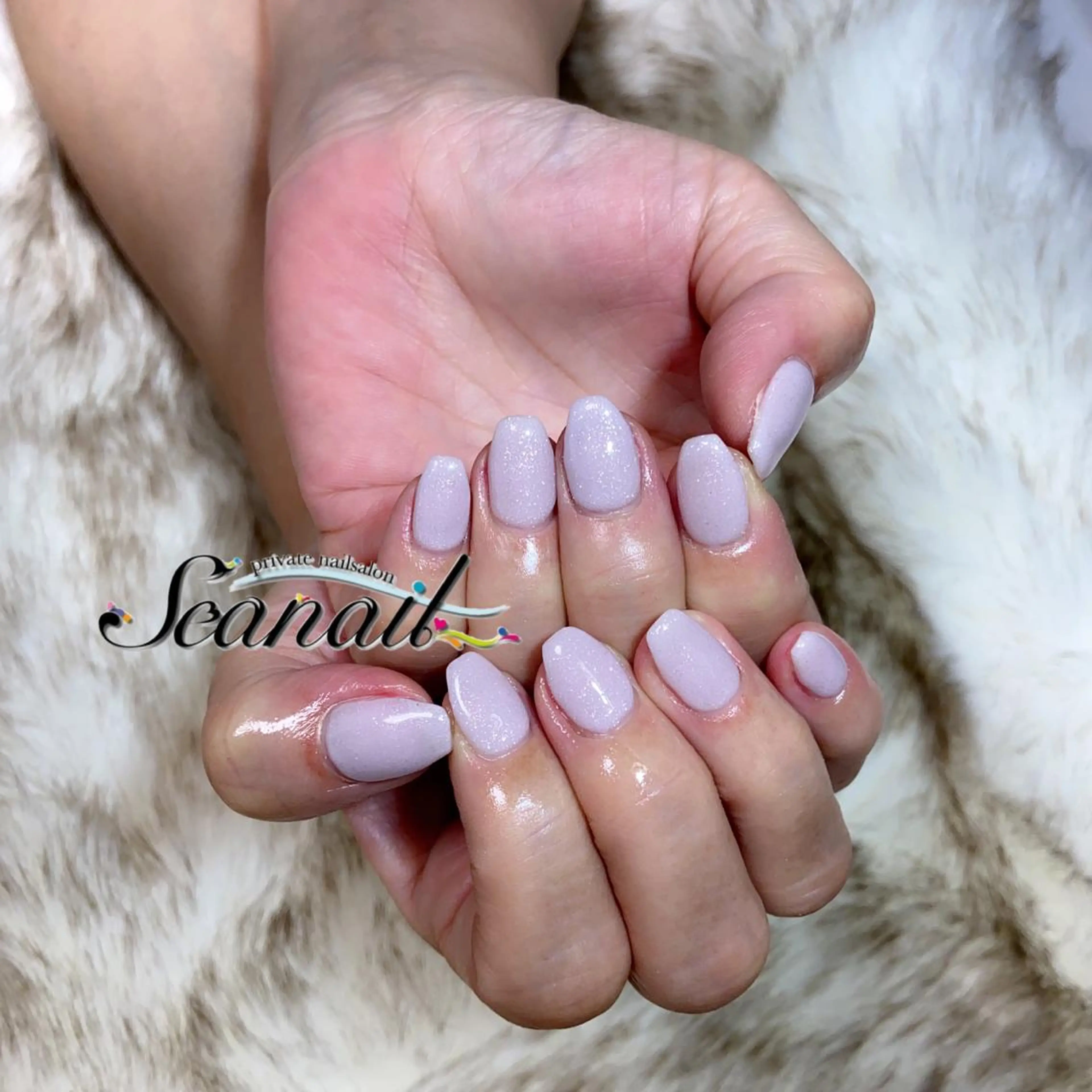 ネイル アートネイル フットネイル ジェルネイル キラキラネイル ラメ(グリッター) 小尾 栞のネイルデザイン