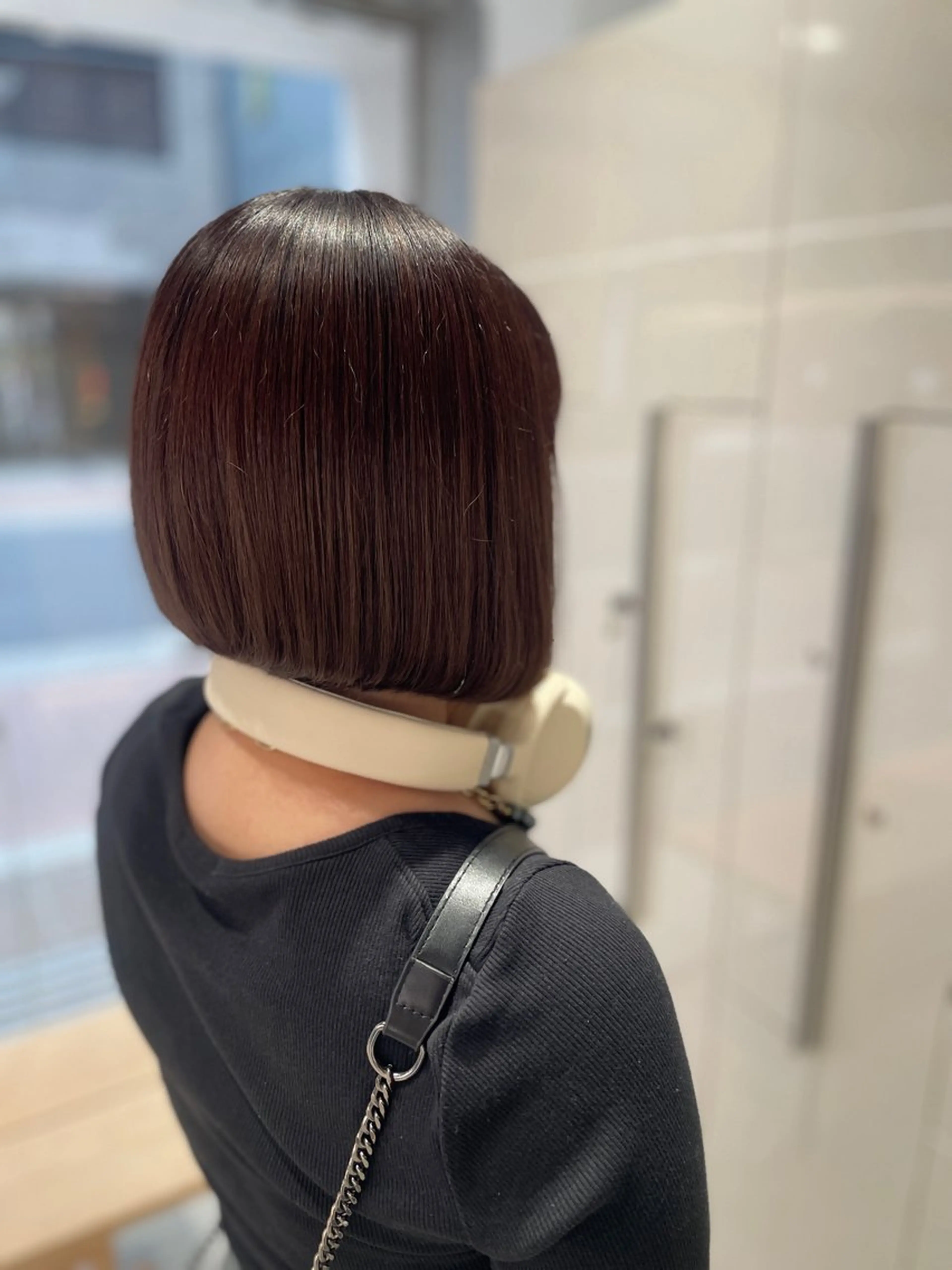 ミディアム 🤍ショートボブ 🤍NANAMI🤍のヘアスタイル