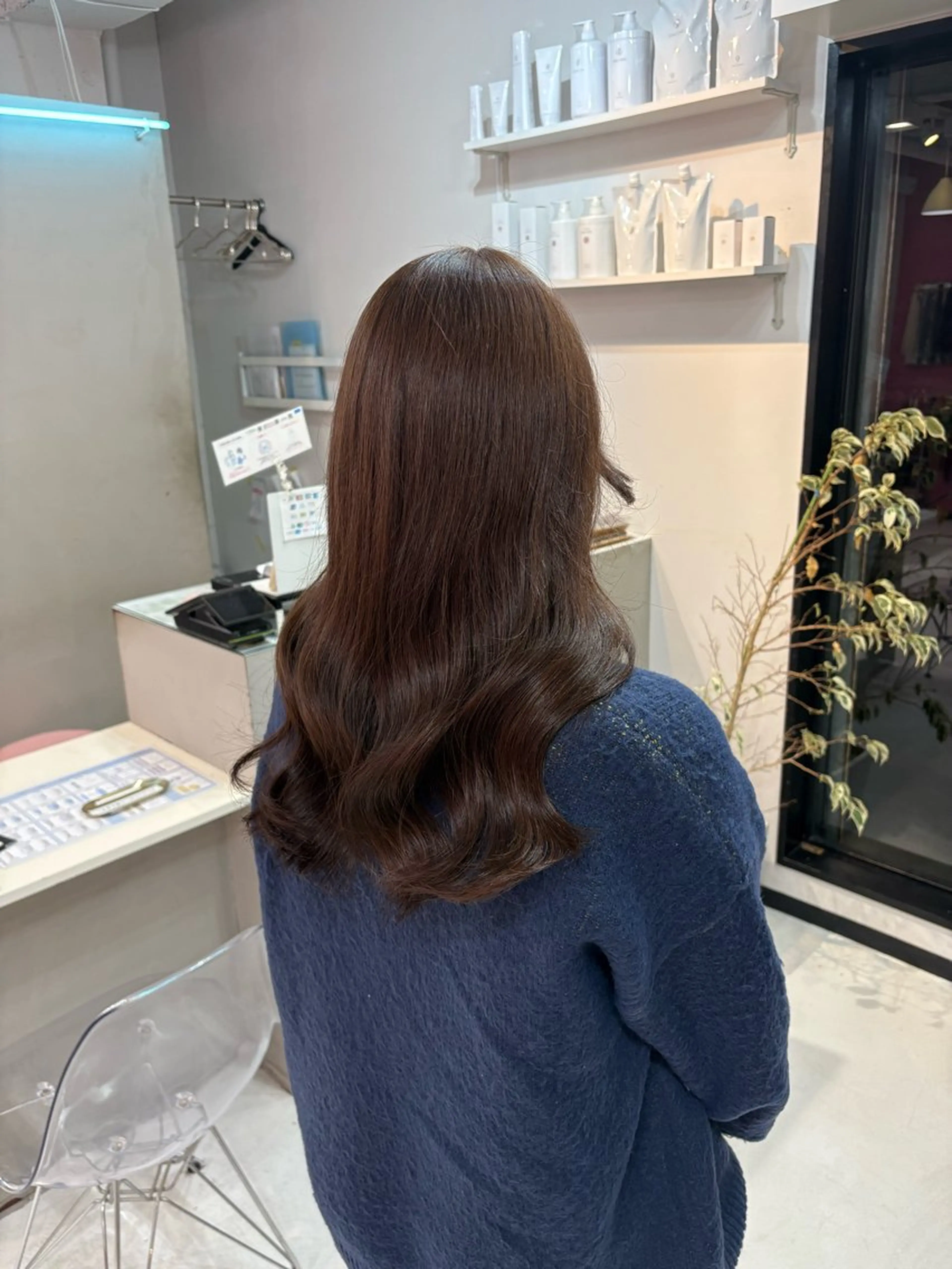 ロング カラー ベージュカラー ブラウンカラー 弓矢 叶のヘアスタイル