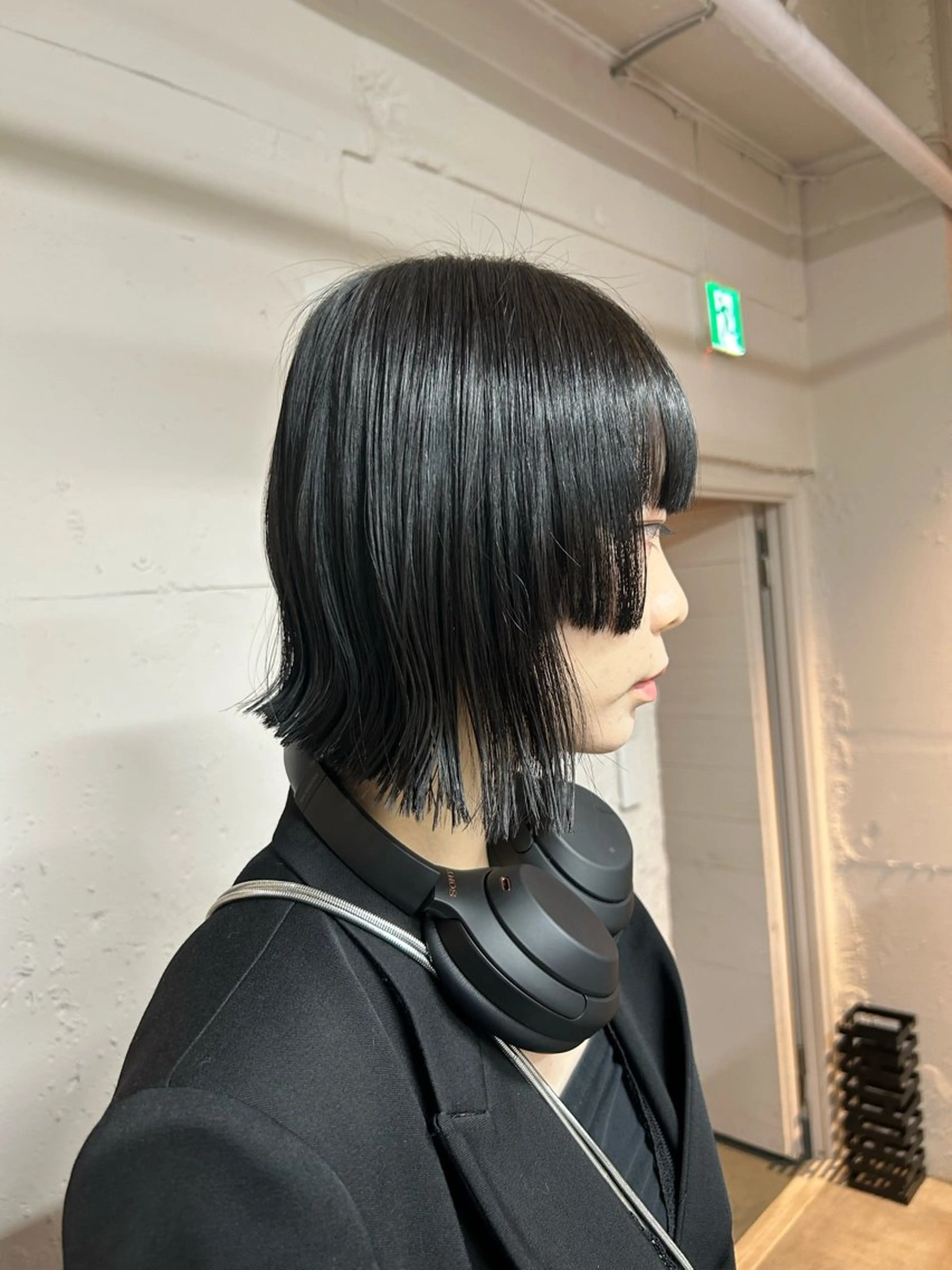 ショート 前下がりボブ ボブ 姫カット ショートヘア トリートメント カット がもう ゆいこのヘアスタイル