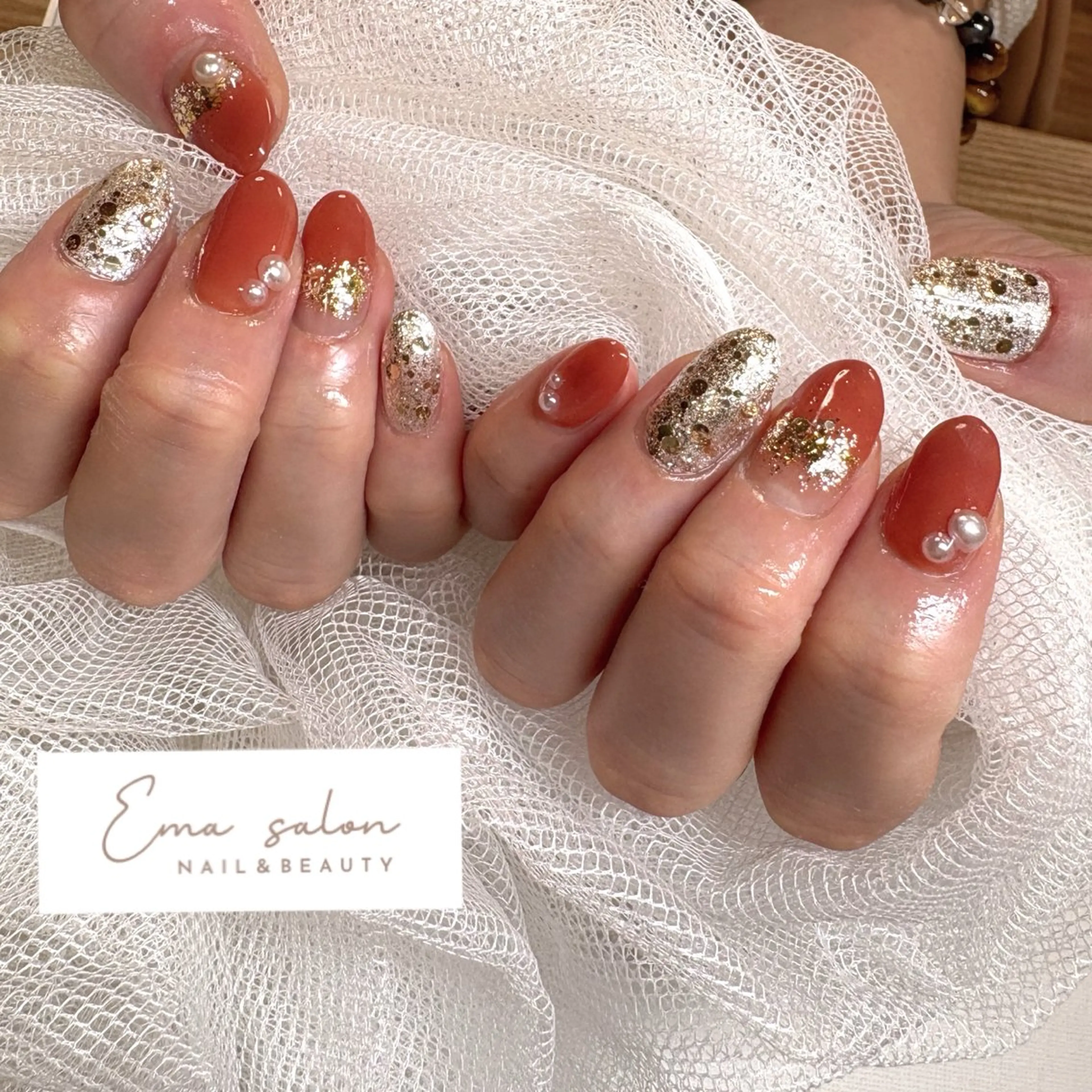 ネイル ハンドネイル Ema salon satomiのネイルデザイン