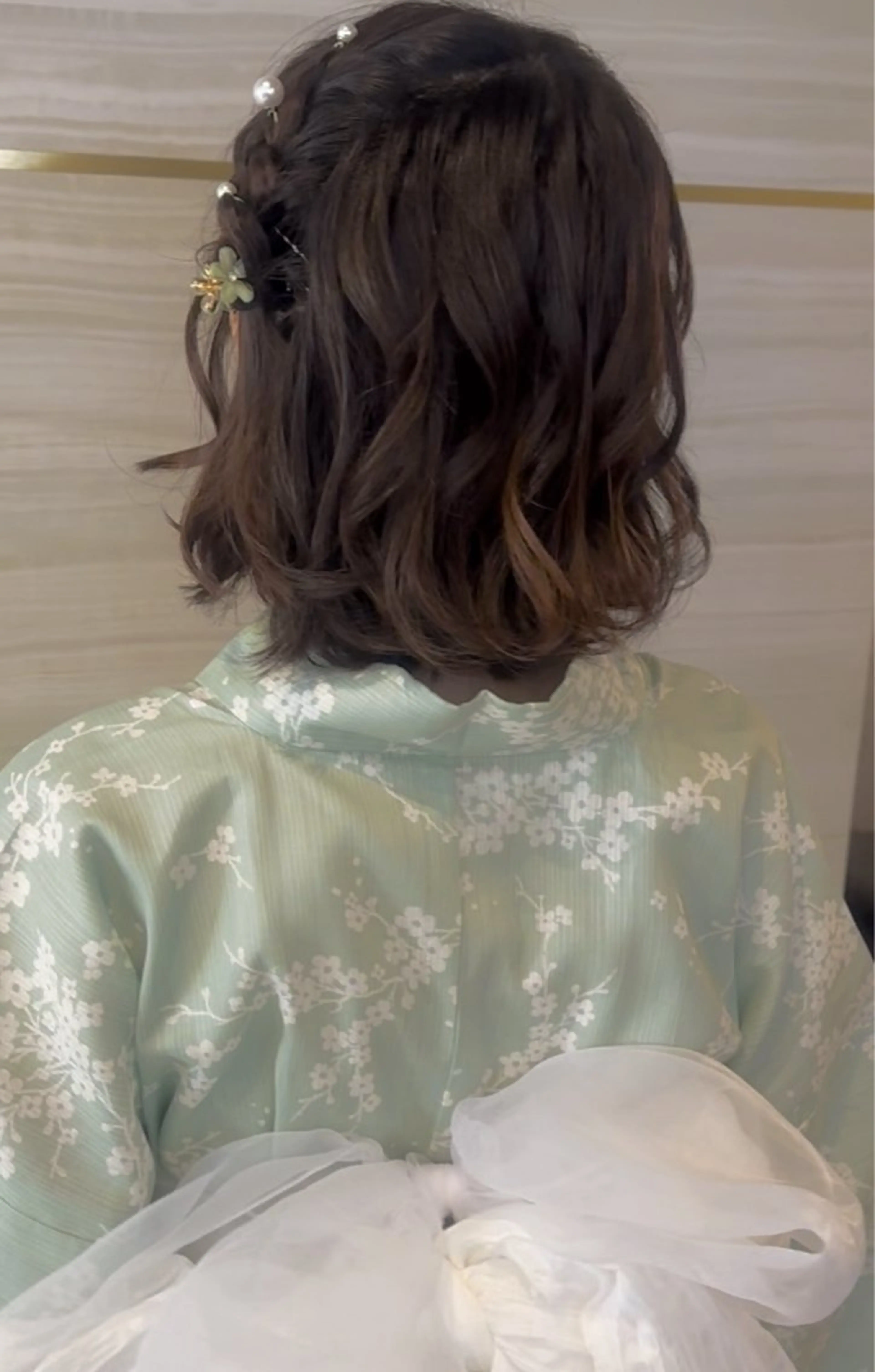 ミディアム ヘアアレンジ 浴衣 Hina🐣 elubylovisのヘアスタイル