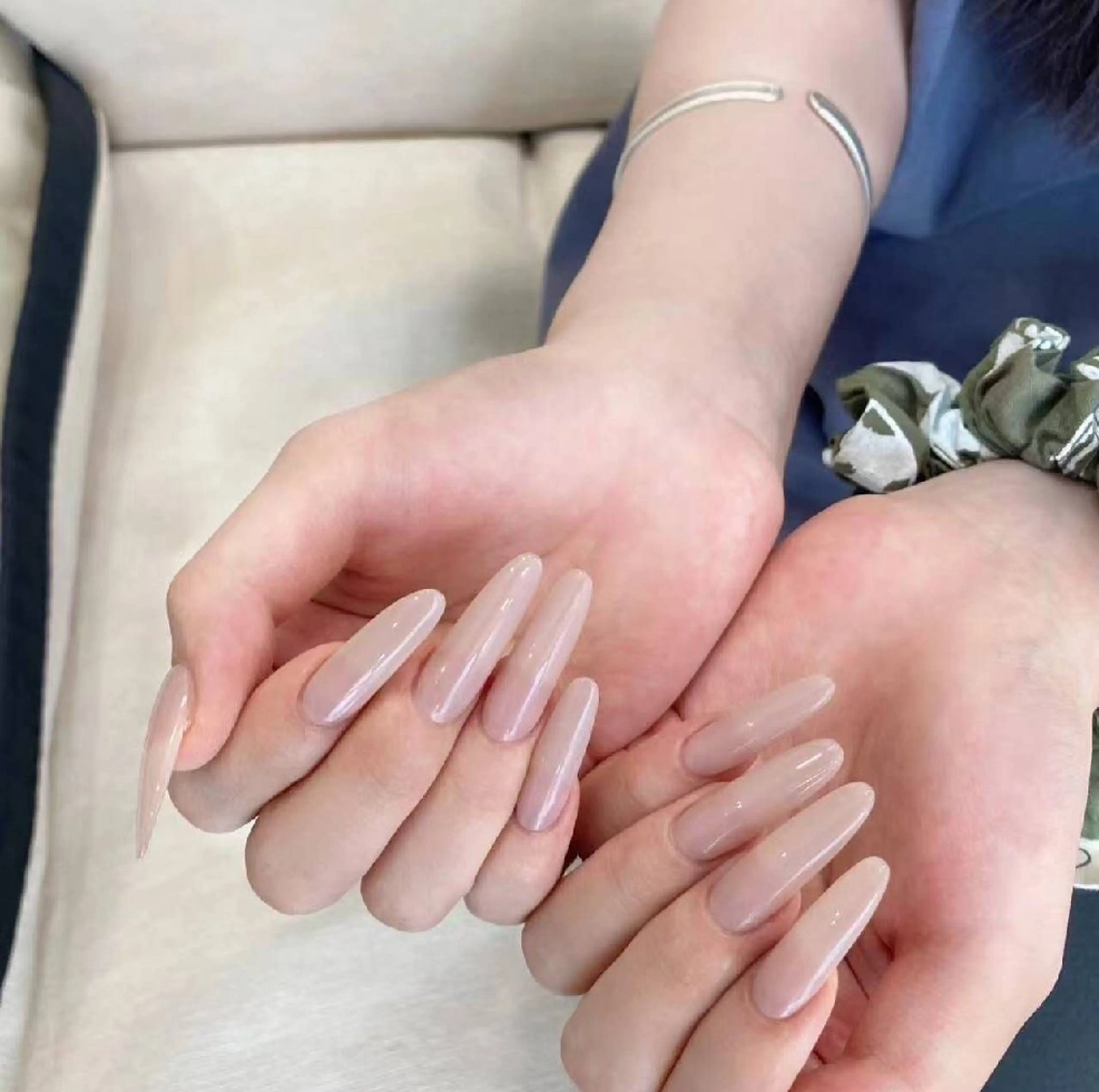 ネイル フラワーネイル フレンチネイル ジェルネイル ガラスフレンチ ハート ハンドネイル Oomiya 服部のネイルデザイン