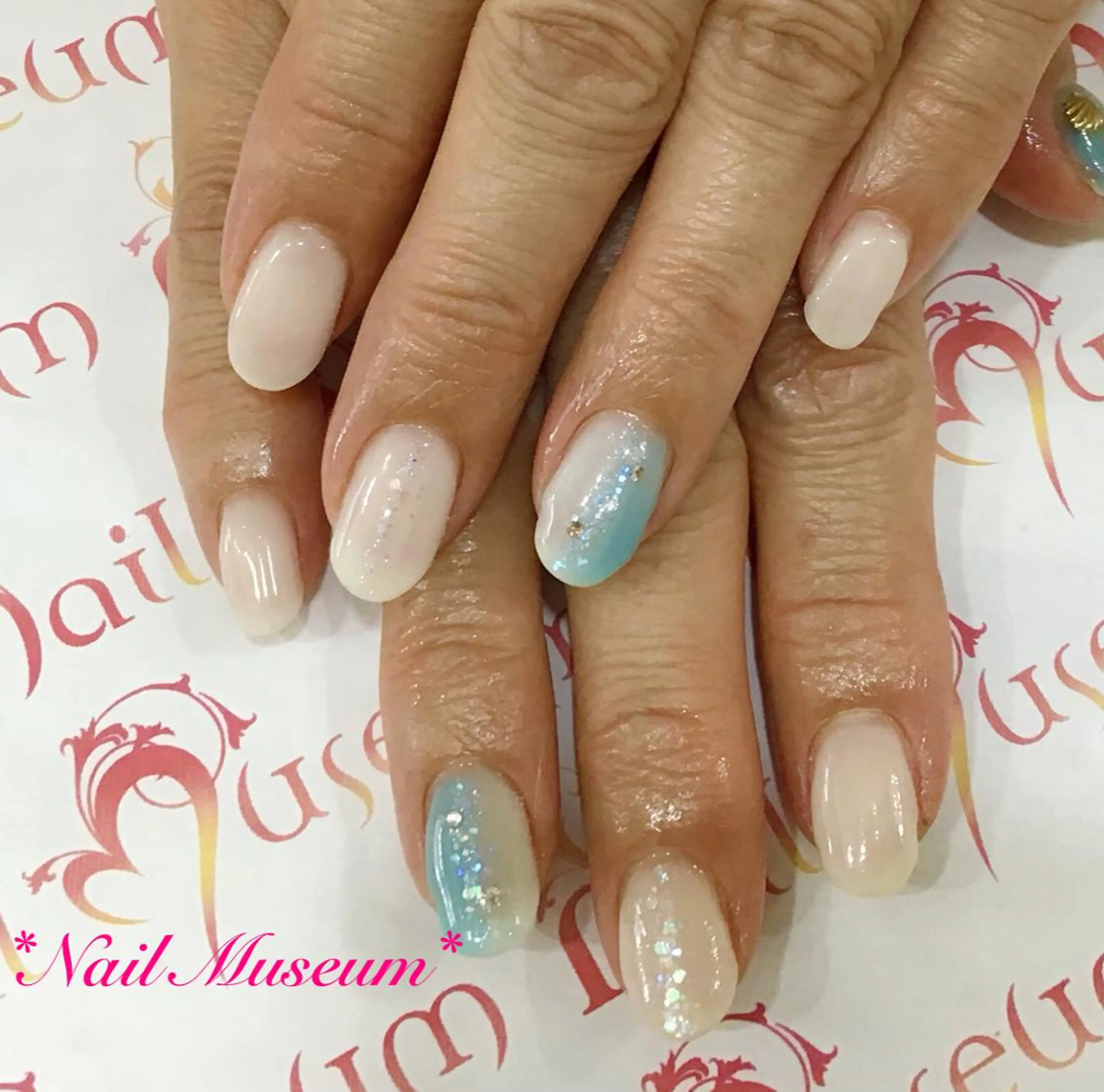 ネイル アートネイル フットネイル フレンチネイル ジェルネイル グラデーション マグネットネイル💛 Hayakawaのネイルデザイン