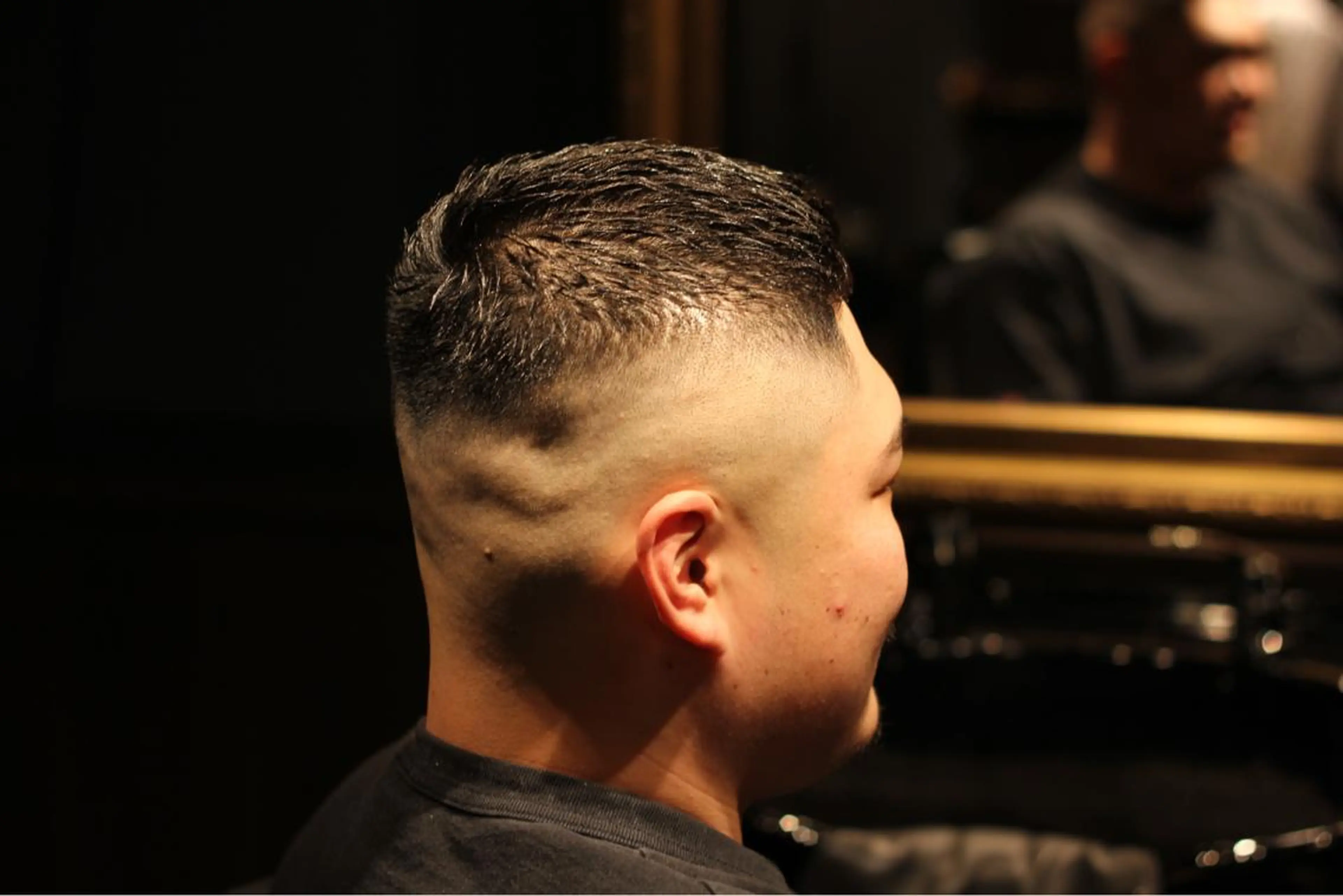 ショート メンズ フェードカット スキンフェード 刈り上げ KINGSMAN TOKYO    BARBERSHOP 2nd所属・メンズカット専門/ 加藤　拓のヘアスタイル