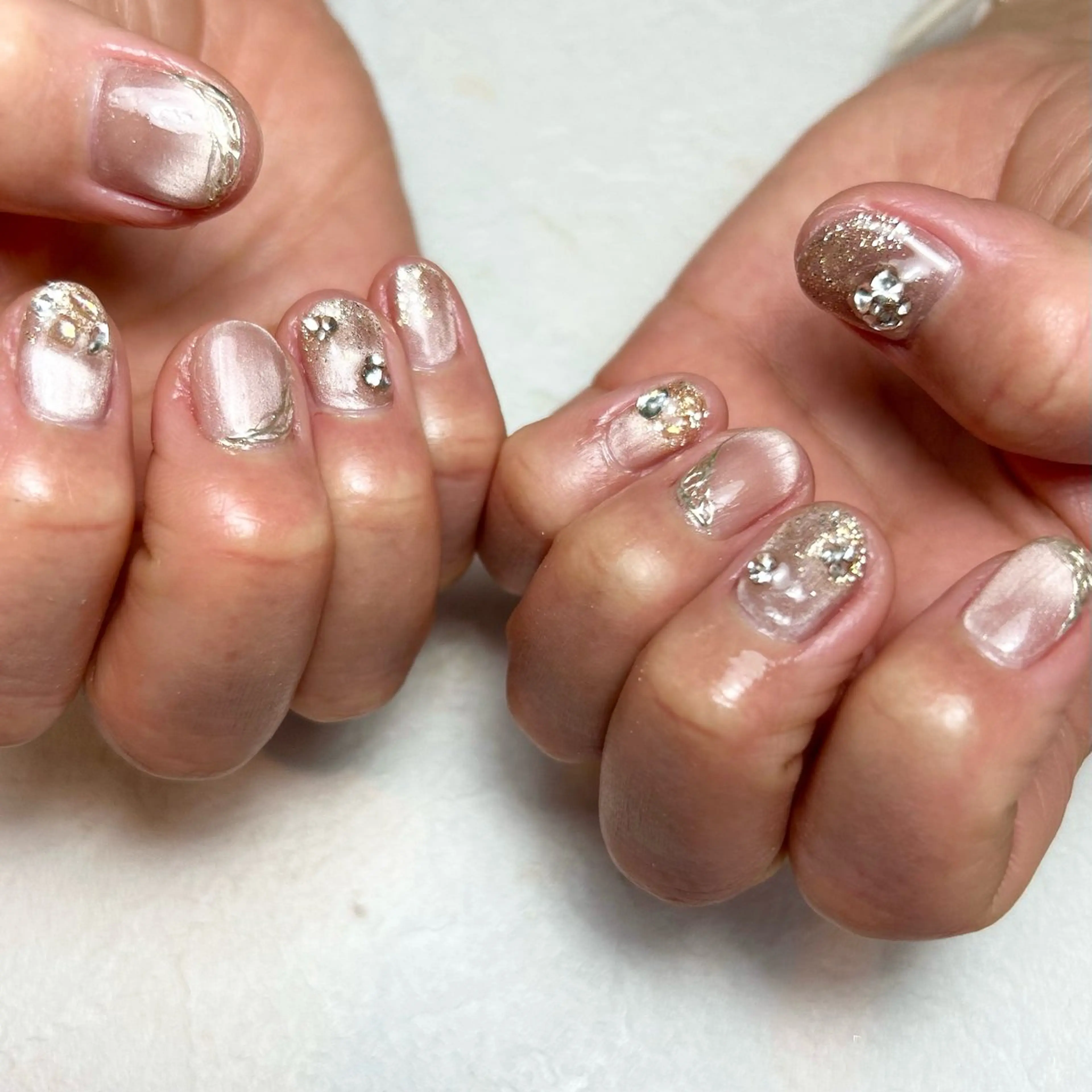 ネイル マグネットネイル ネイルサロンmuumii所属・東十条muumii ネイルまつ毛のネイルデザイン