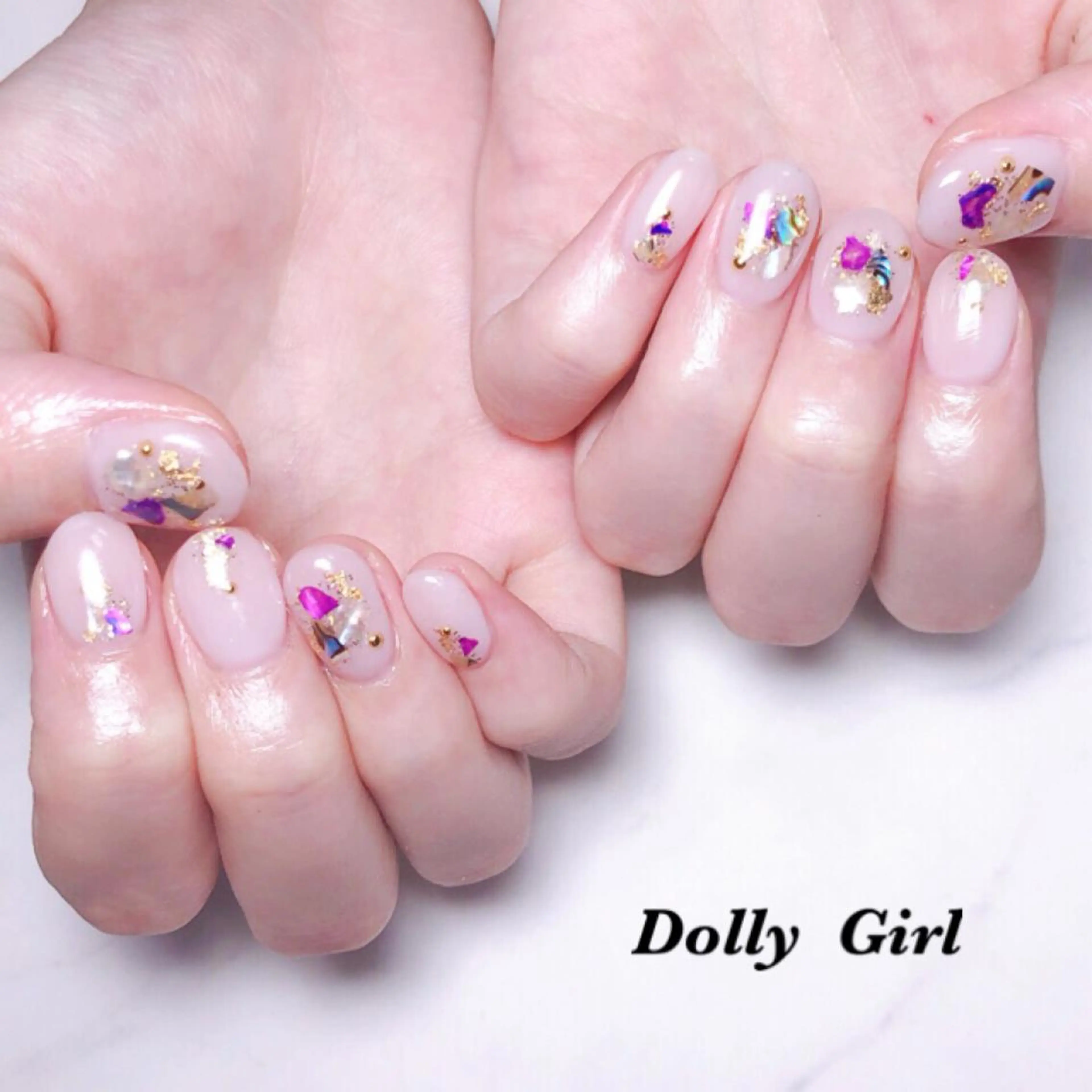ネイル 個室ネイルサロンDolly Girl〜ドーリーガール〜所属・DollyGirl KYOKOのネイルデザイン