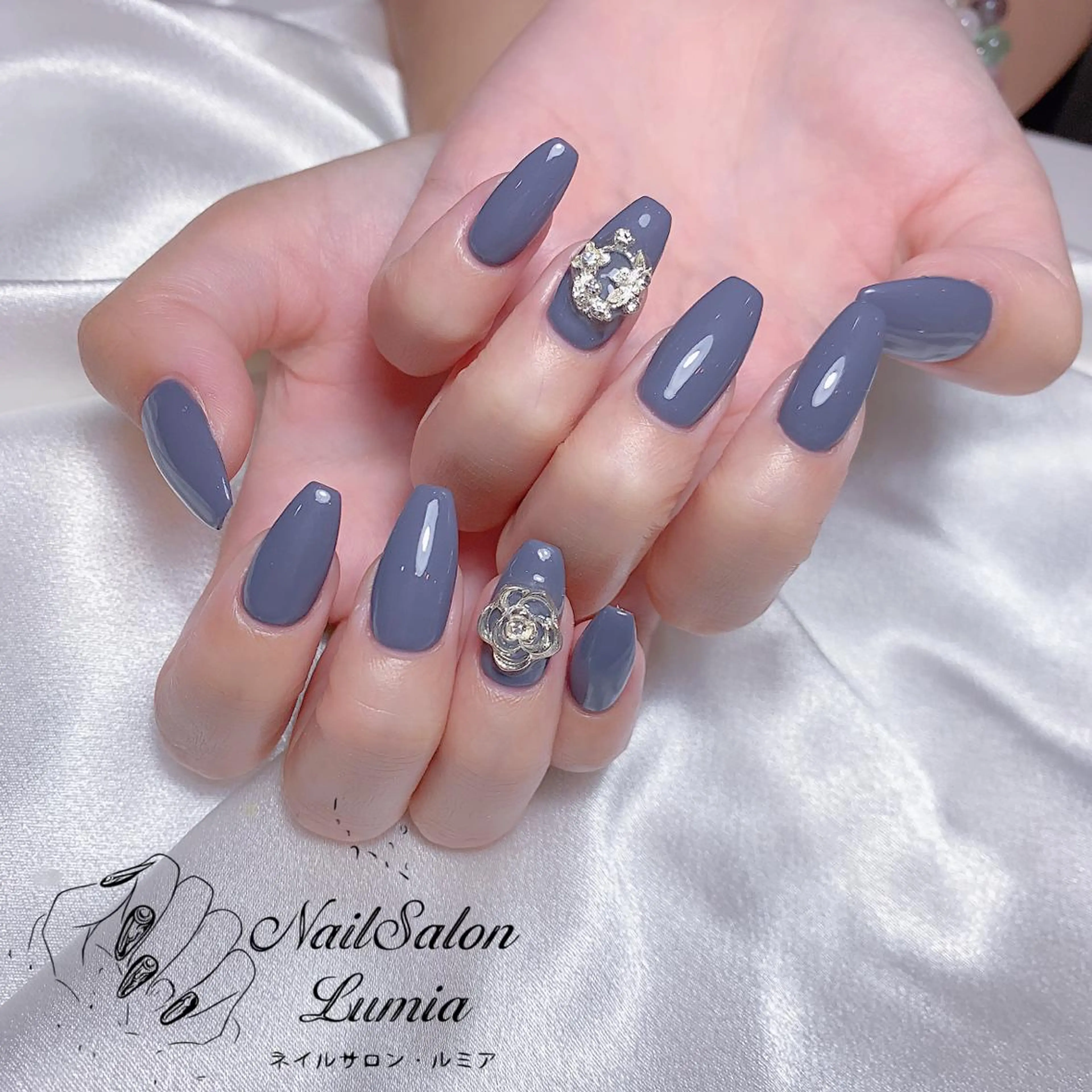 ネイル ハンドネイル ネイルサロン ルミア Lumia 店長のネイルデザイン
