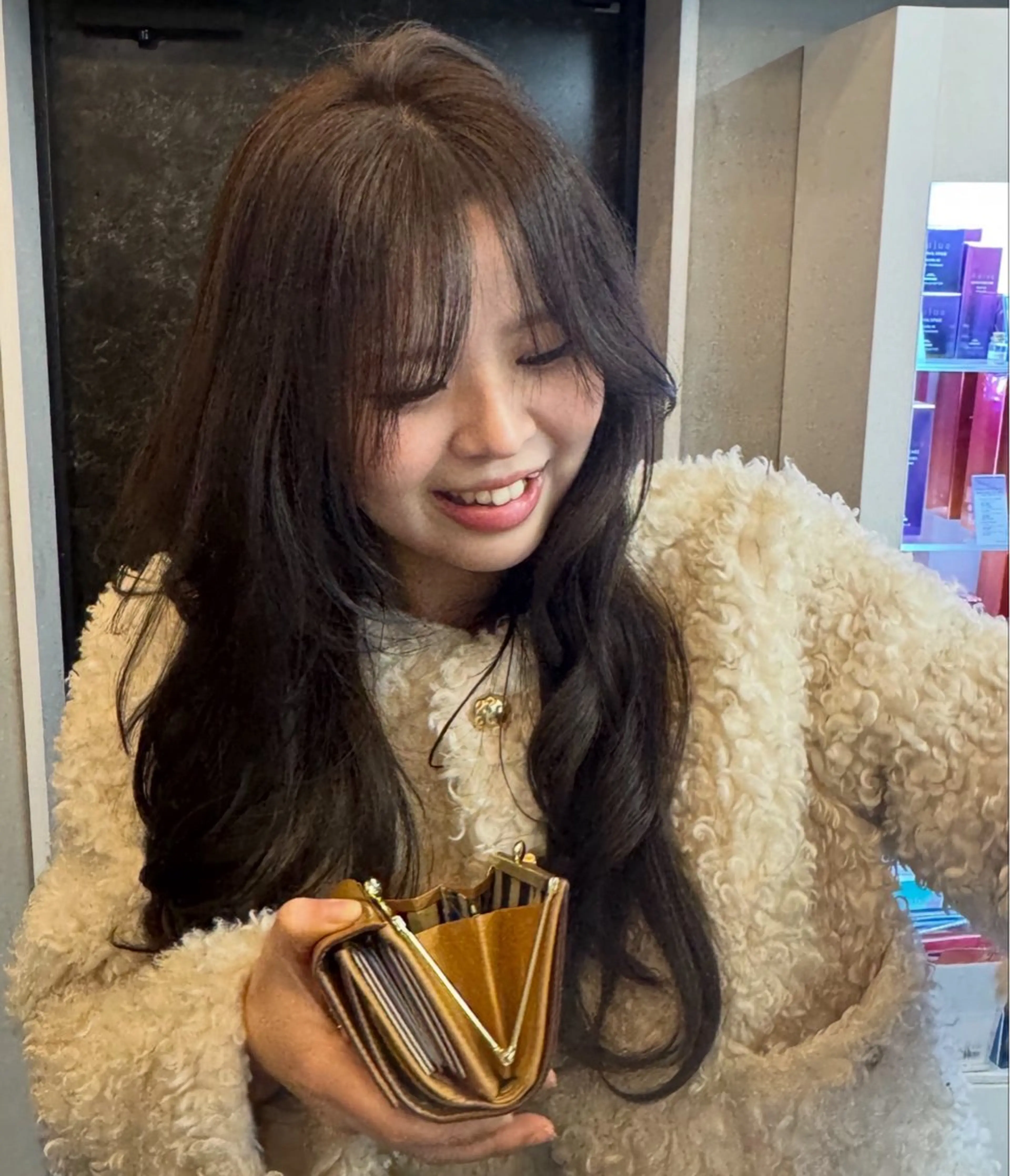 カラー ヘアカラー 博多ブリーチ× 透明感/縮毛矯正のヘアスタイル