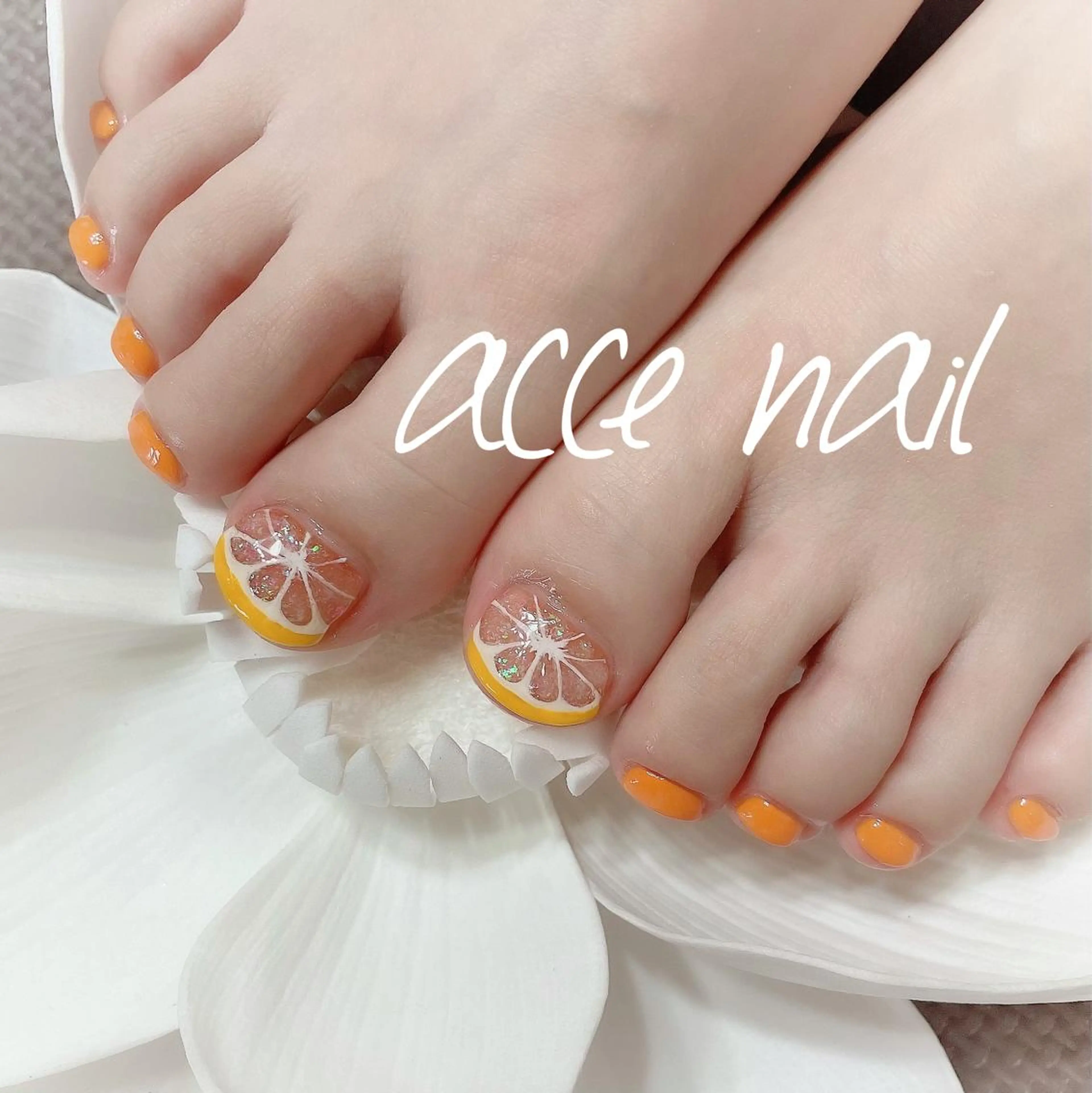 ネイル フットネイル 持ち込み atsuco ✴︎のネイルデザイン