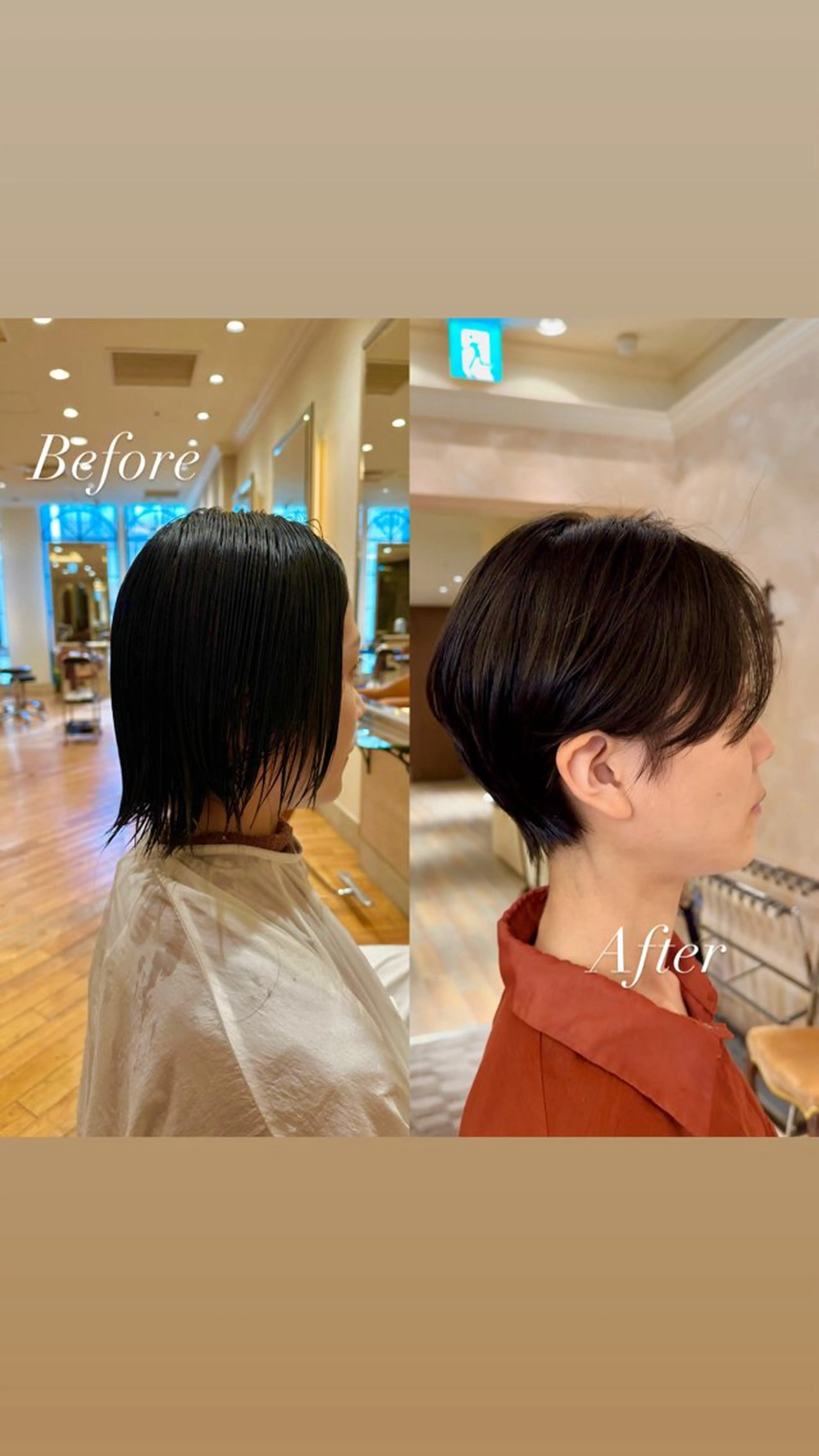 ショート ハンサムショート ショートヘア 小顔カット BEAUTRIUM 265所属・カットモデル/ 大森弘貴のヘアスタイル