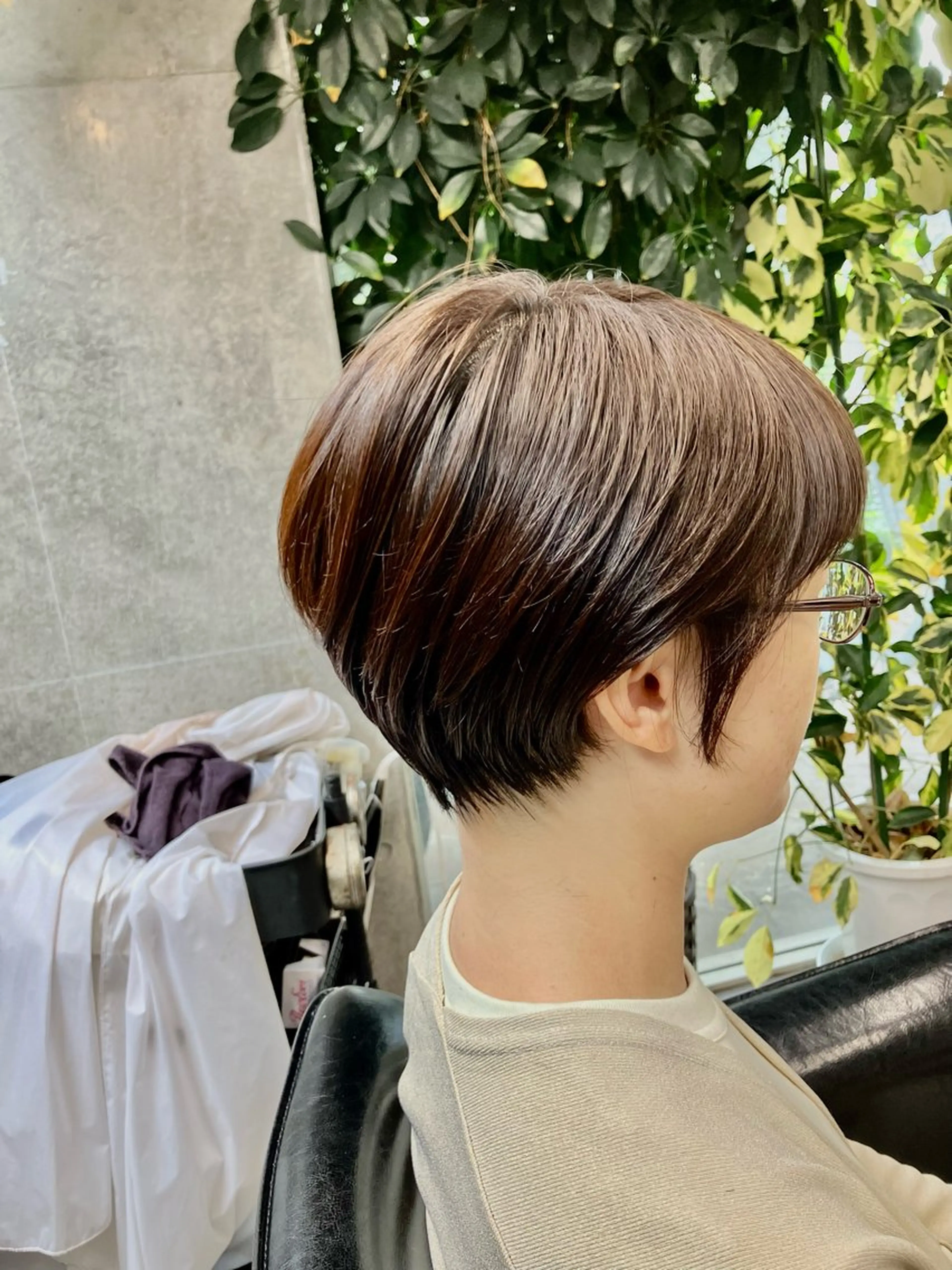 ショート メンズパーマ shell 宮下のヘアスタイル