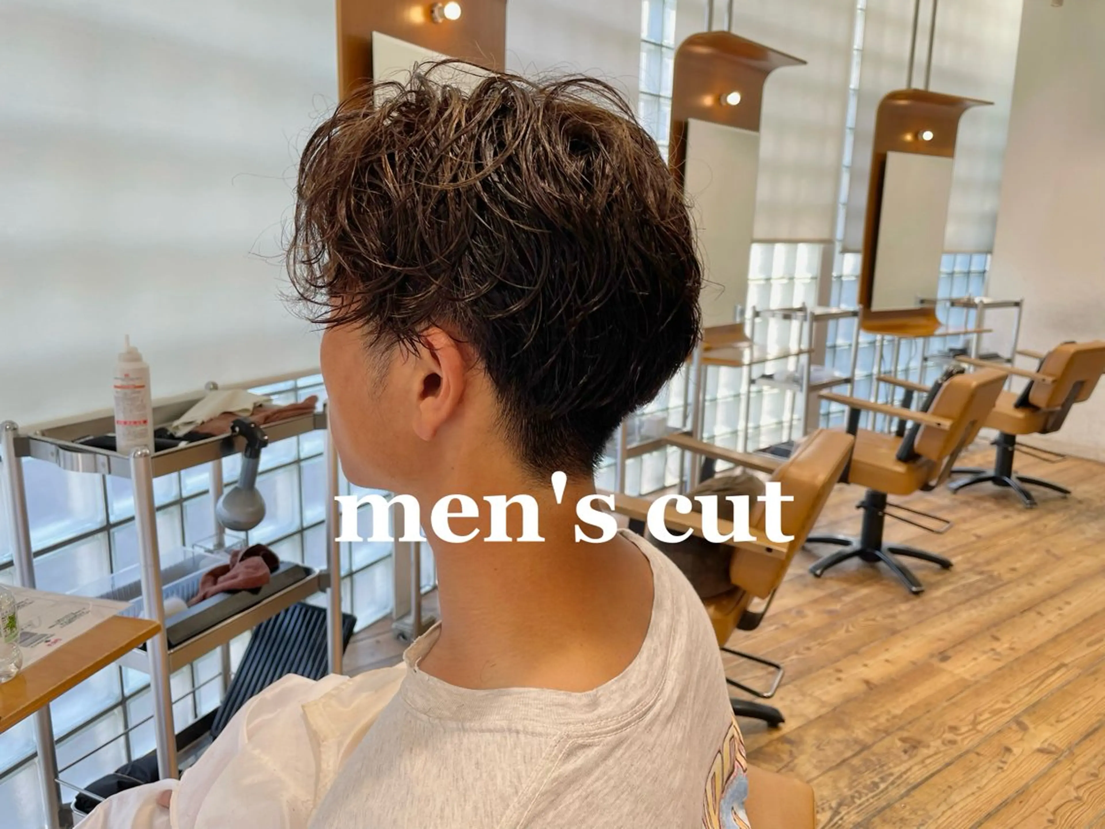 ショート パーマ メンズ マツゴウ　カズヤ/金 沢文庫／パーマのヘアスタイル