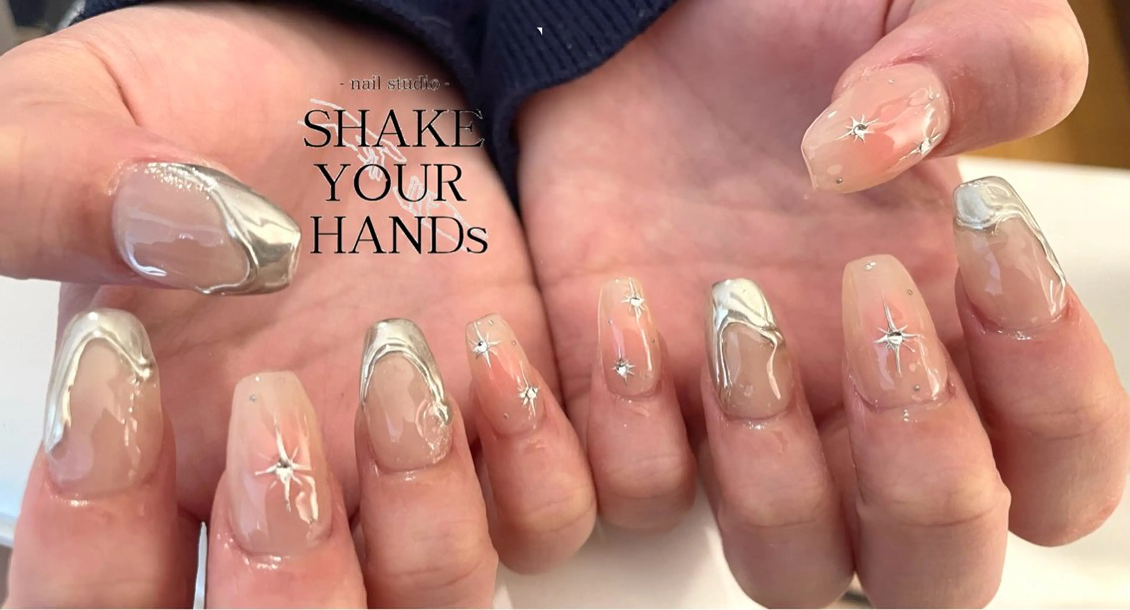 ネイル ハンドネイル ネイルスタジオ シェイクユアハンズのネイルデザイン