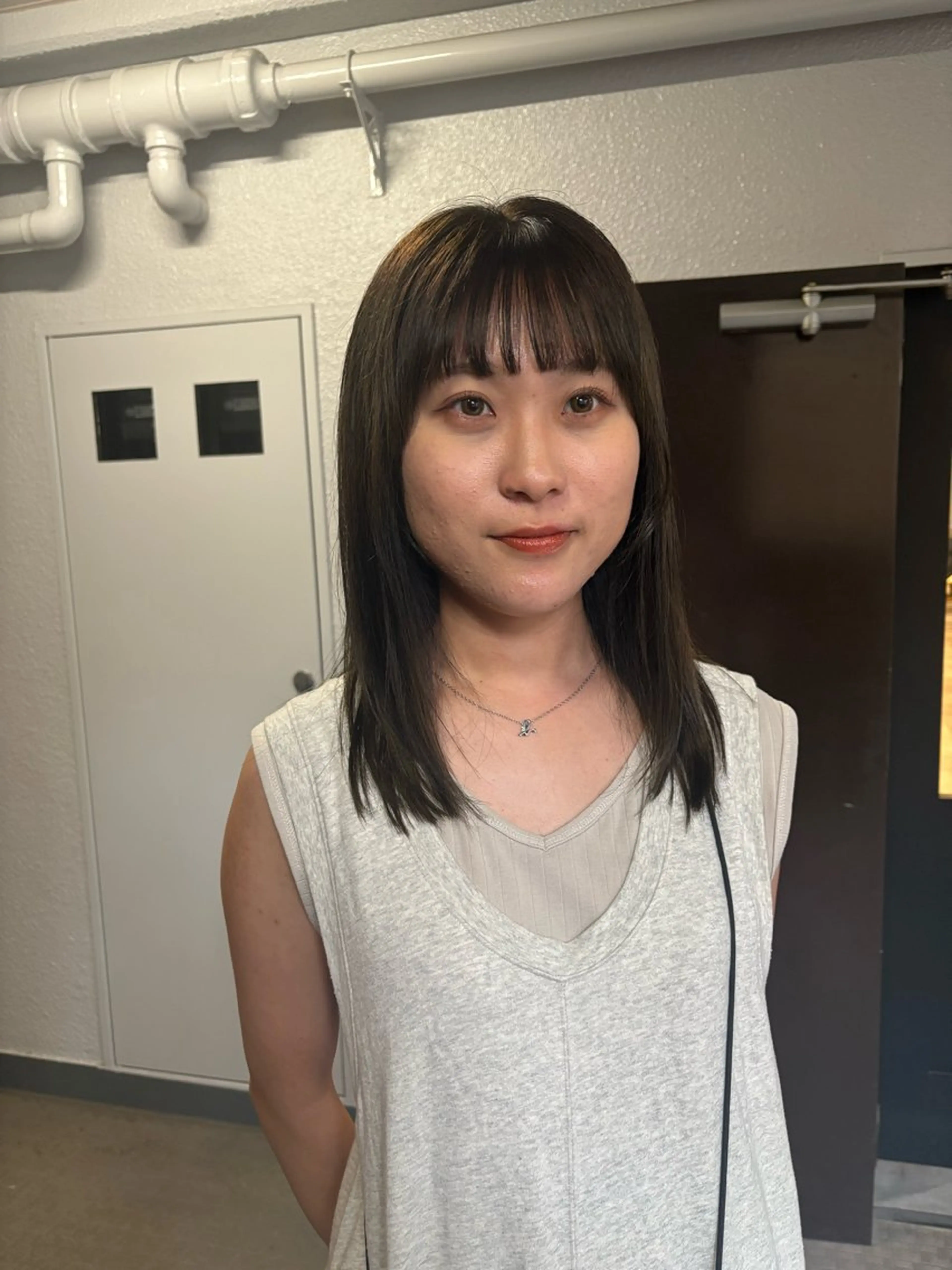 セミロング カラー カット ヘアカラー トリートメント natsuki /HUI 金山のヘアスタイル