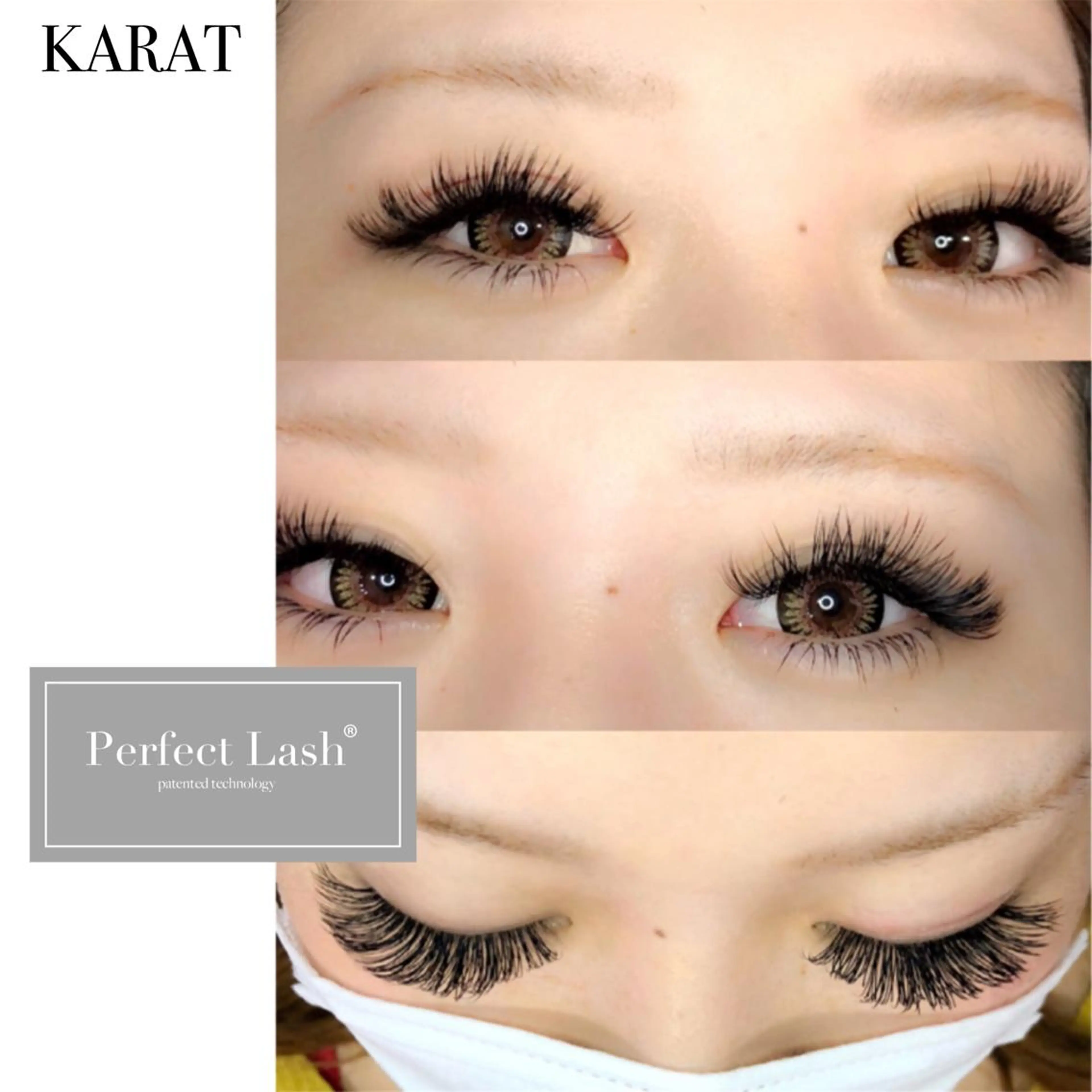 マツエク・マツパ Cカール Dカール フラットラッシュ Jカール 下まつげエクステ マツエク ★ KAEDE ★のマツエク・マツパデザイン