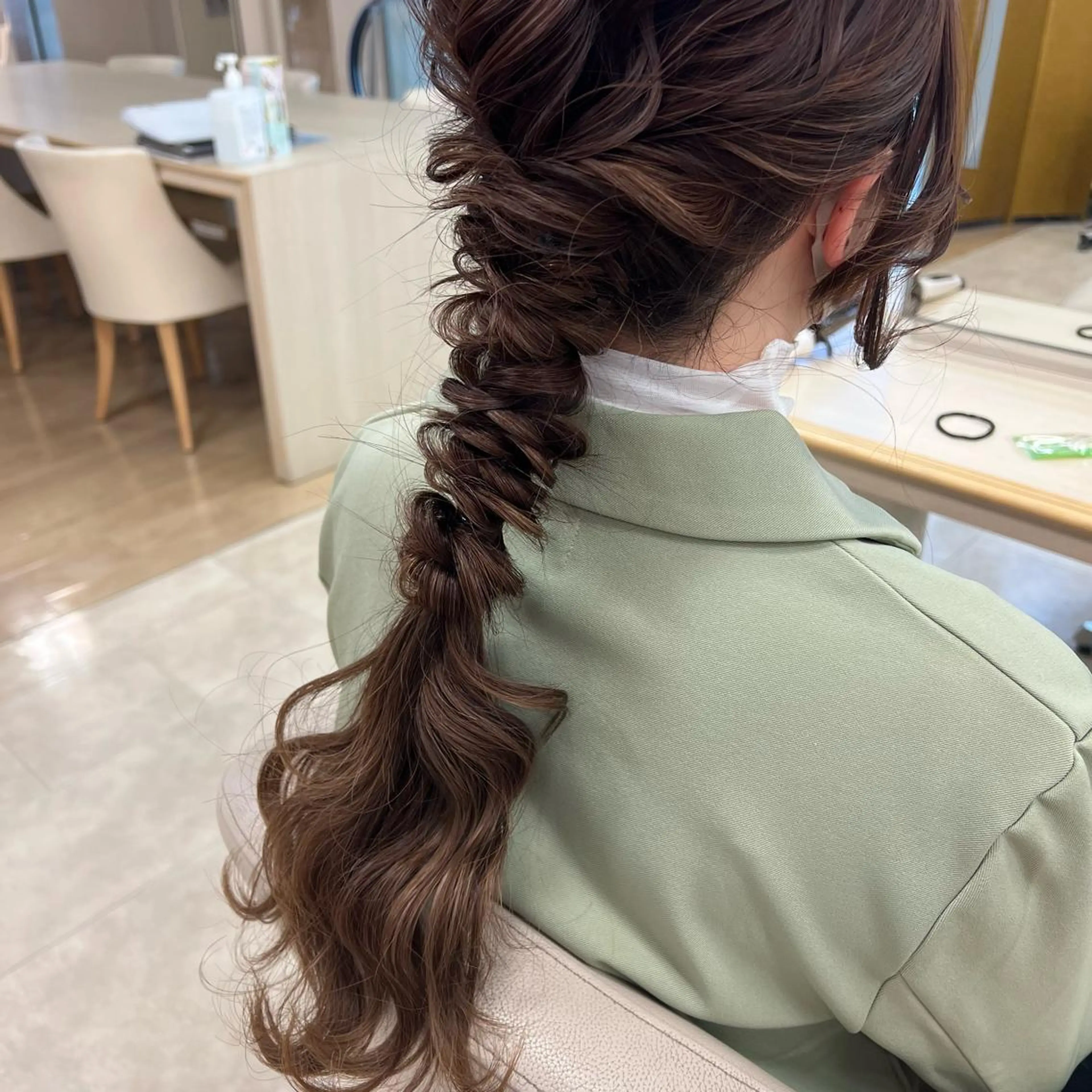 ロング ヘアアレンジ ヘアセット 似合わせ.ﾍｱｾｯﾄ 得意🌹井上美沙のヘアスタイル