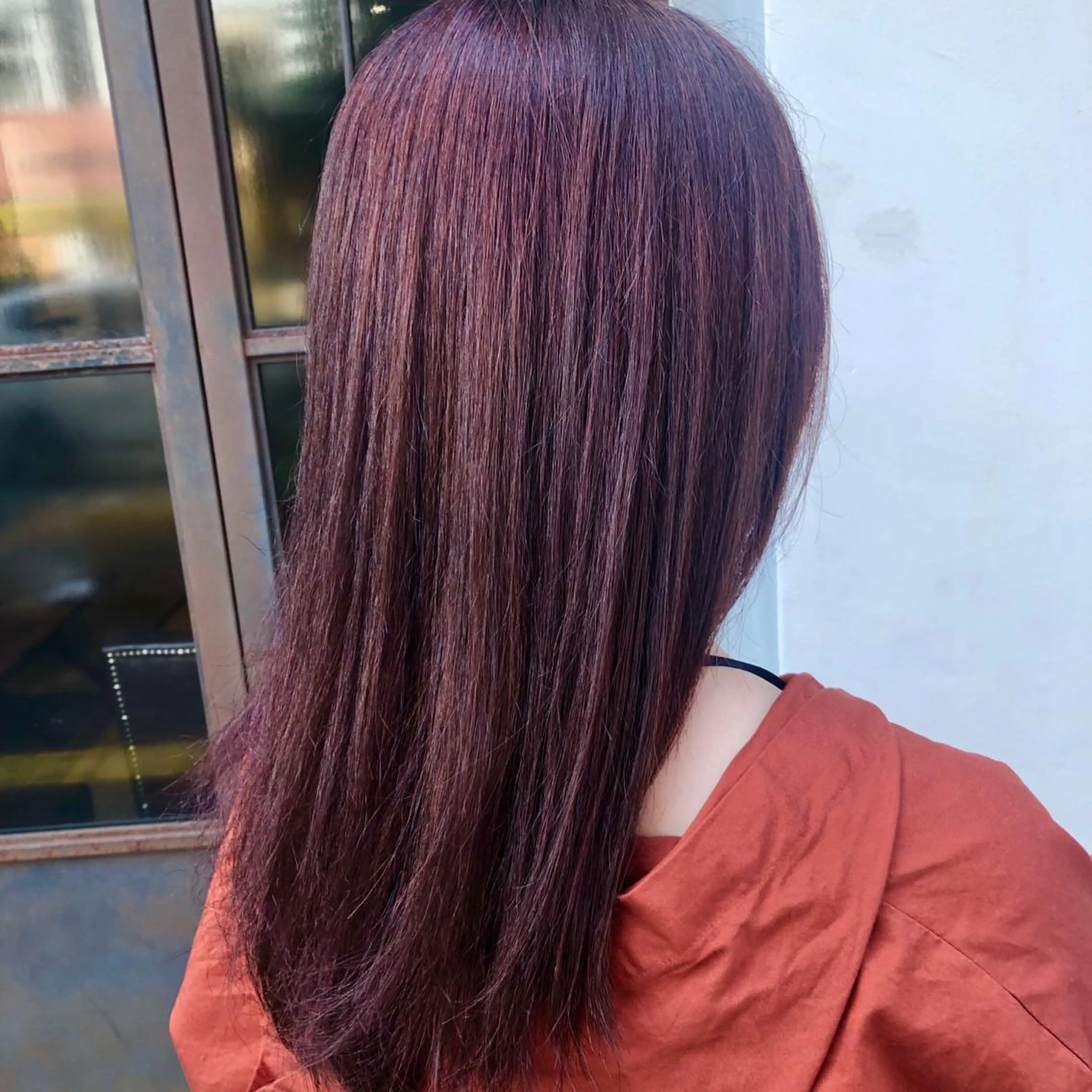 ロング カラー 三橋 由佳のヘアスタイル