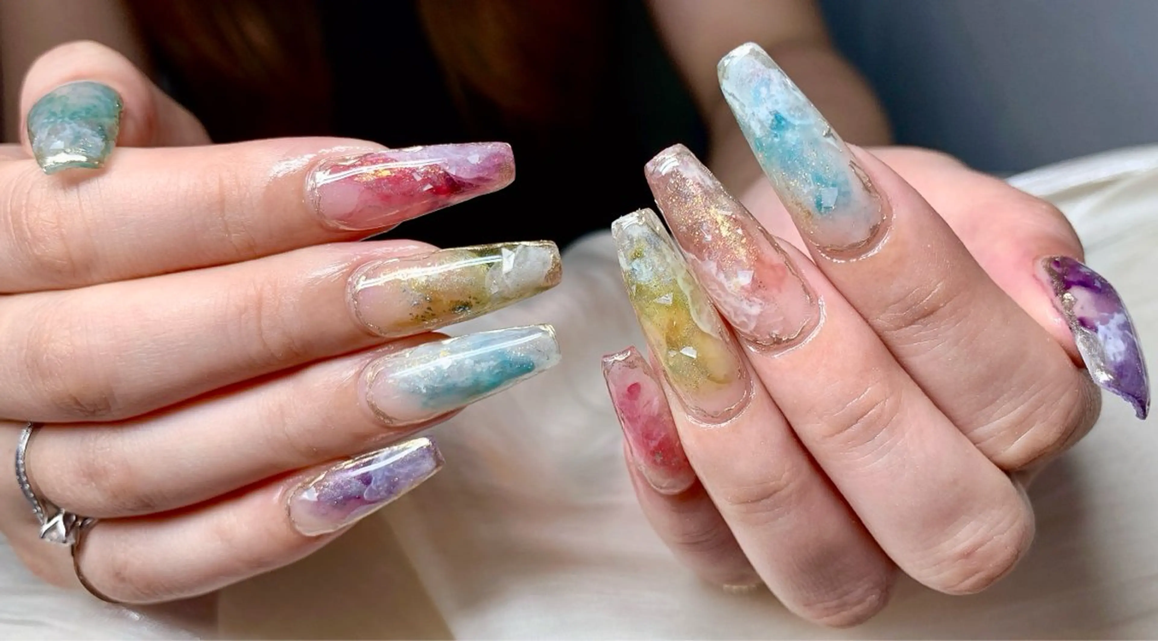 ネイル ゆず秋葉原 Vickyのネイルデザイン