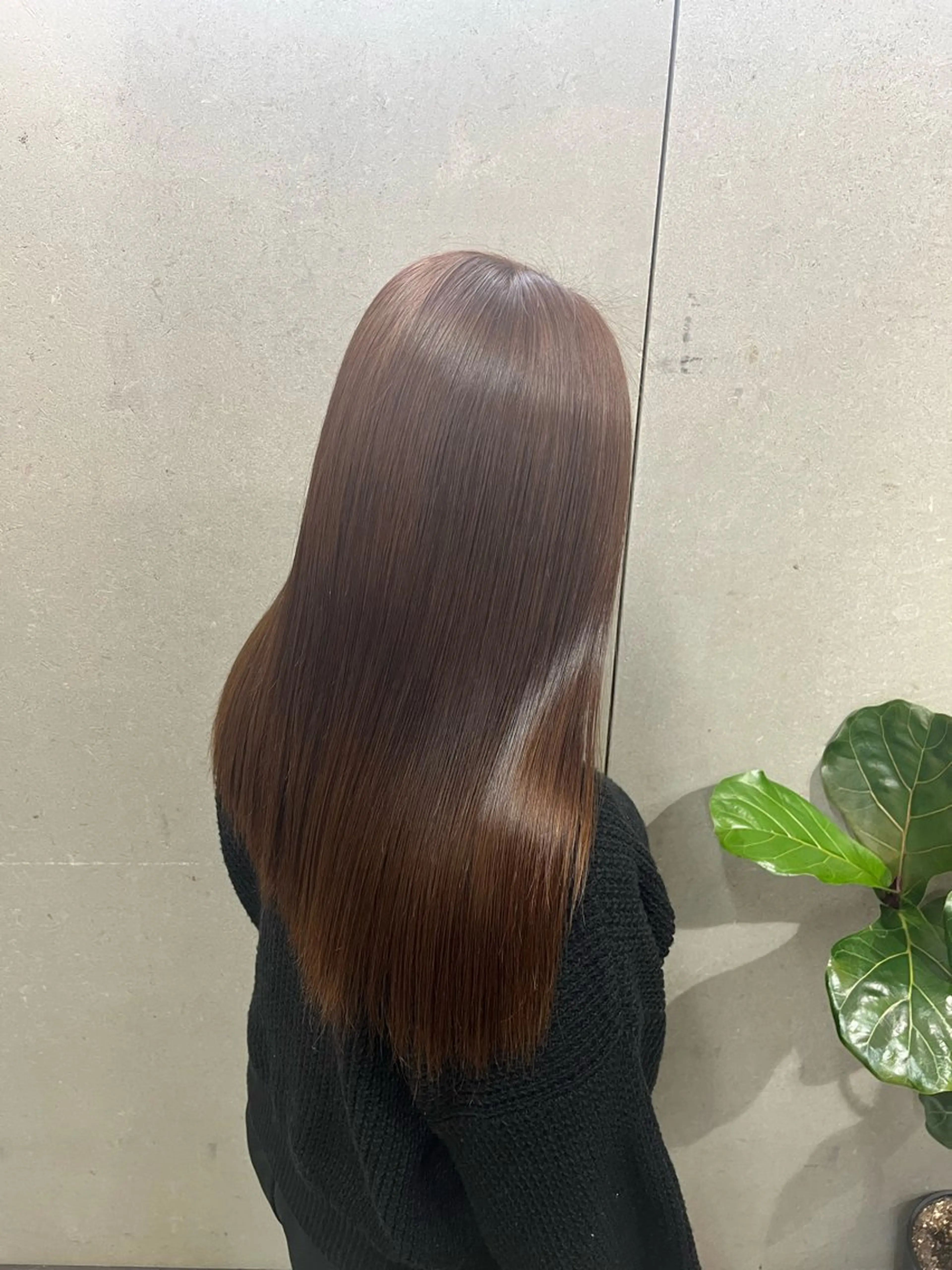 ロング ヘアカラー yanagisako chihiroのヘアスタイル