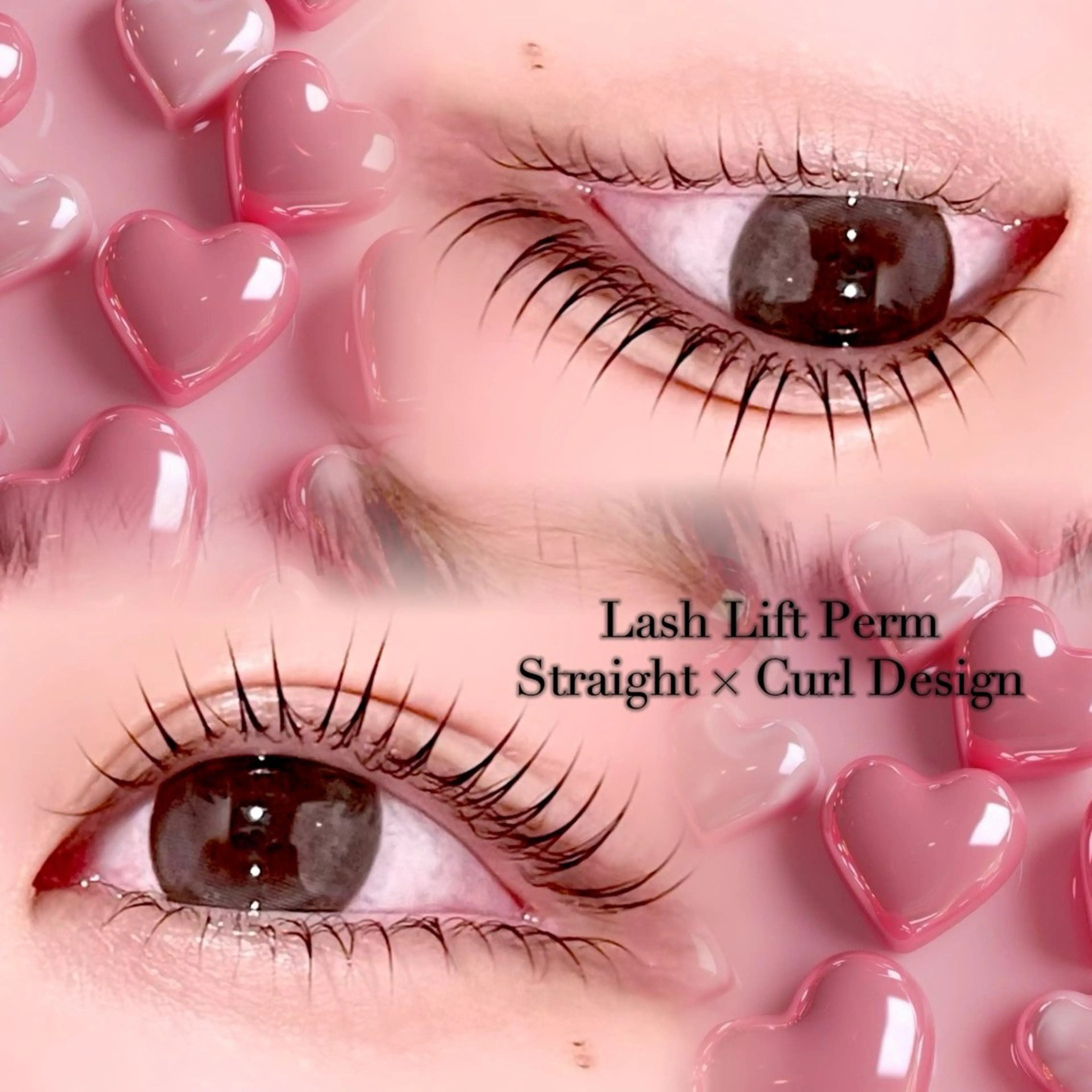 マツエク・マツパ 一重×まつ毛パーマ マツパ Rebecca所属・🌙Rebecca ERINA🐈‍⬛のマツエク・マツパデザイン