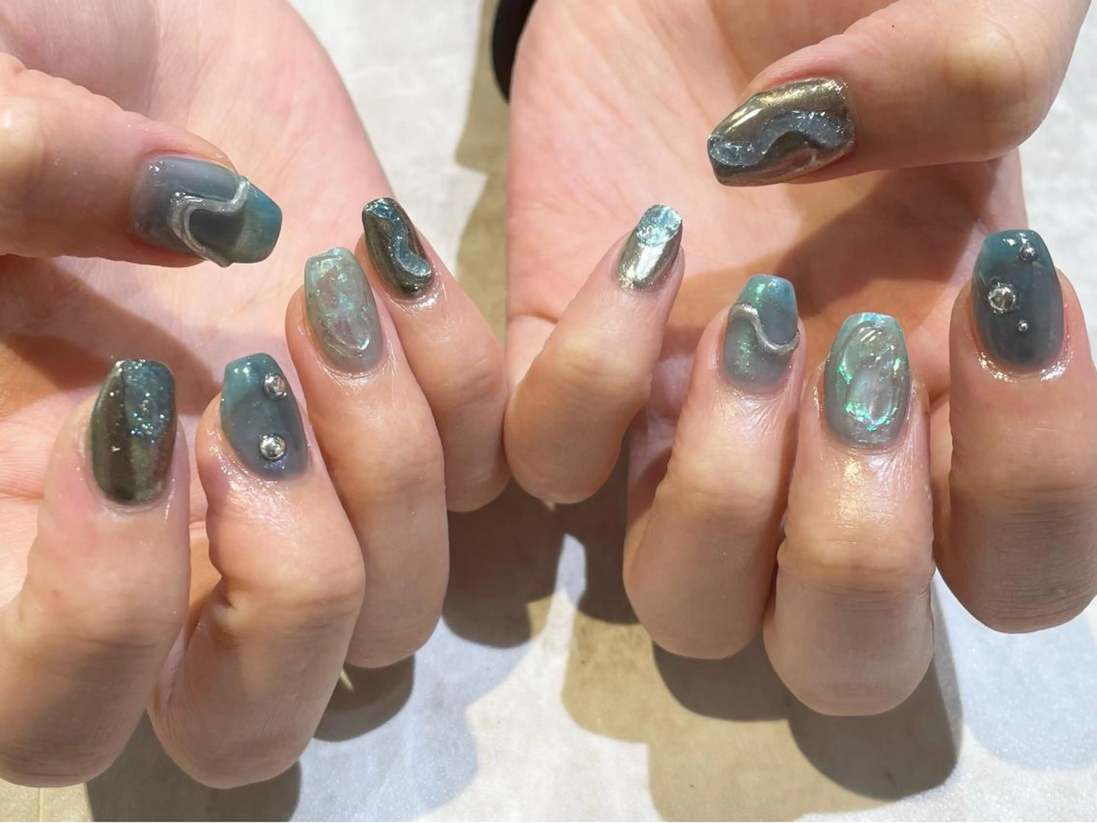 ネイル 舞田 苑香のネイルデザイン