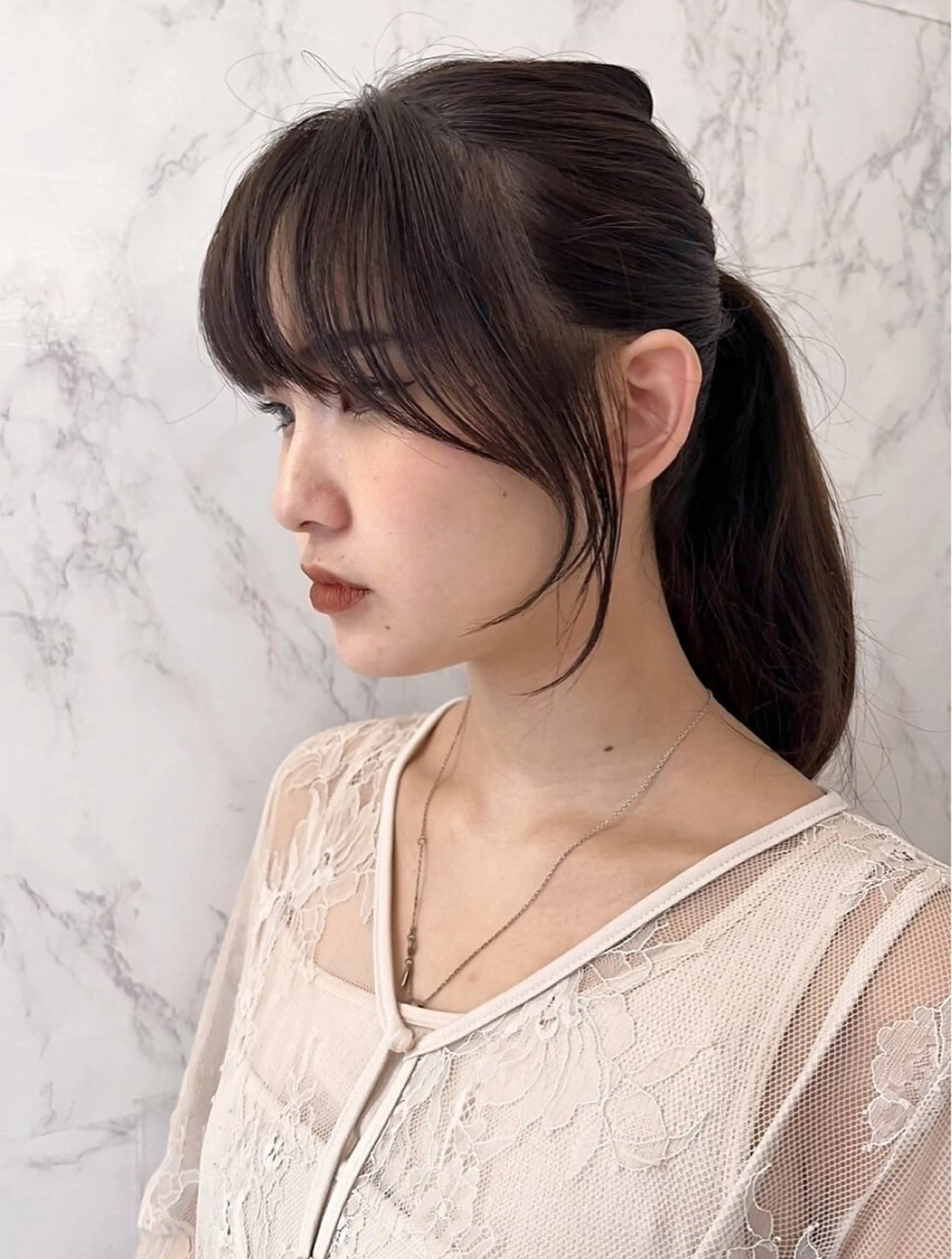 小顔カット/レイヤー 【WiLL】加藤のヘアスタイル