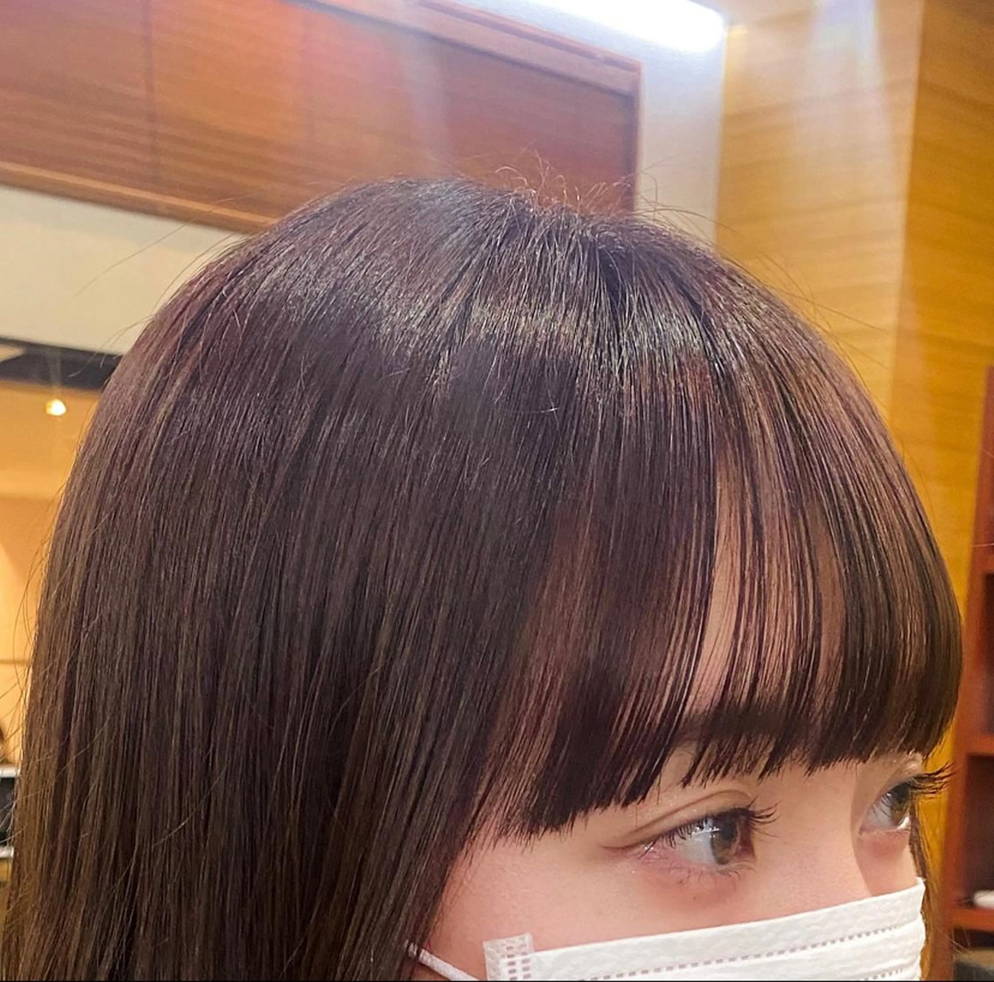 ミディアム カラー カット ヘアカラー トリートメント shiori/暖色/ レイヤー/似合わせのヘアスタイル