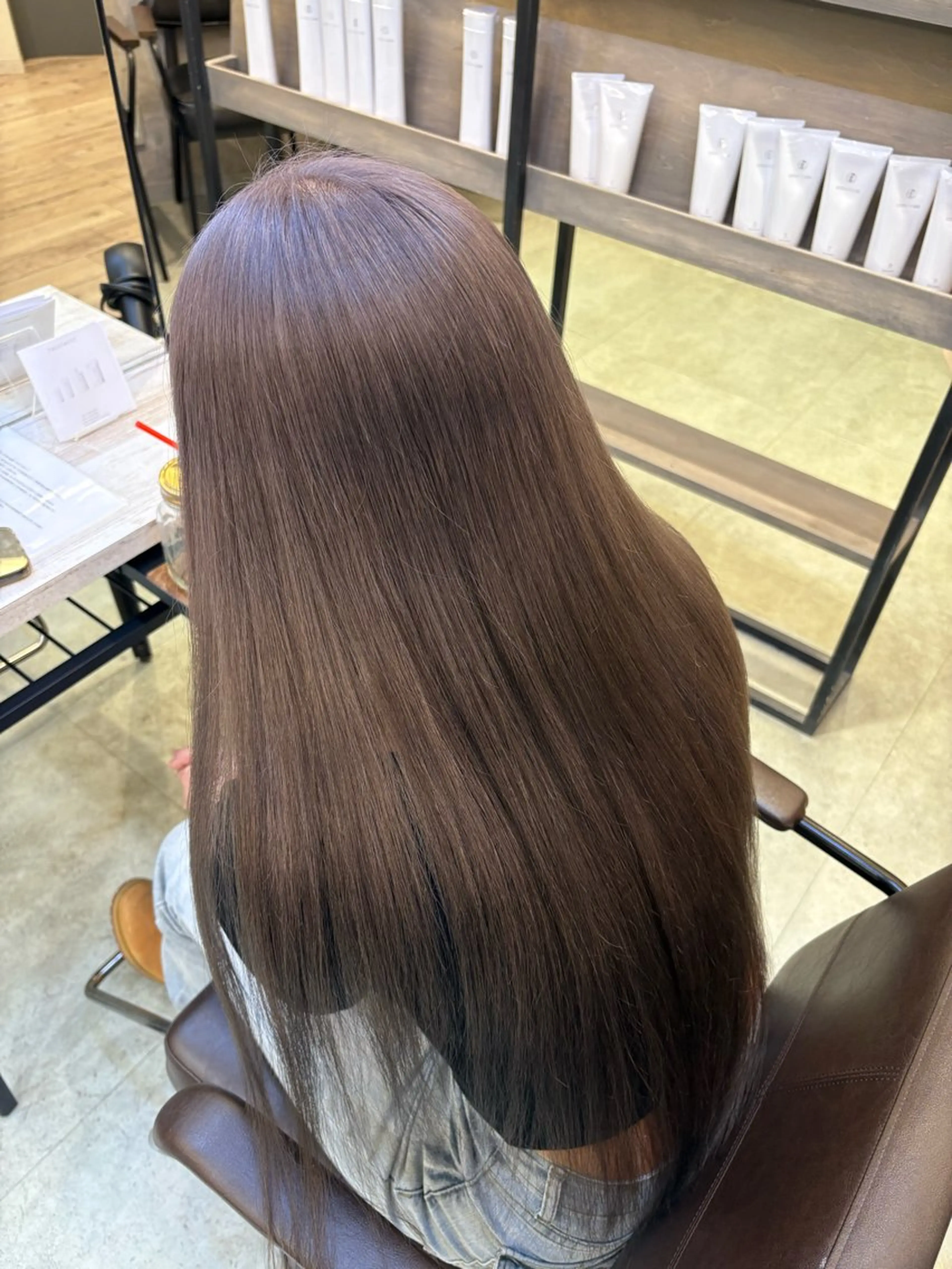 ロング カラー Loob.TOKYO所属・辻村 優奈のヘアスタイル