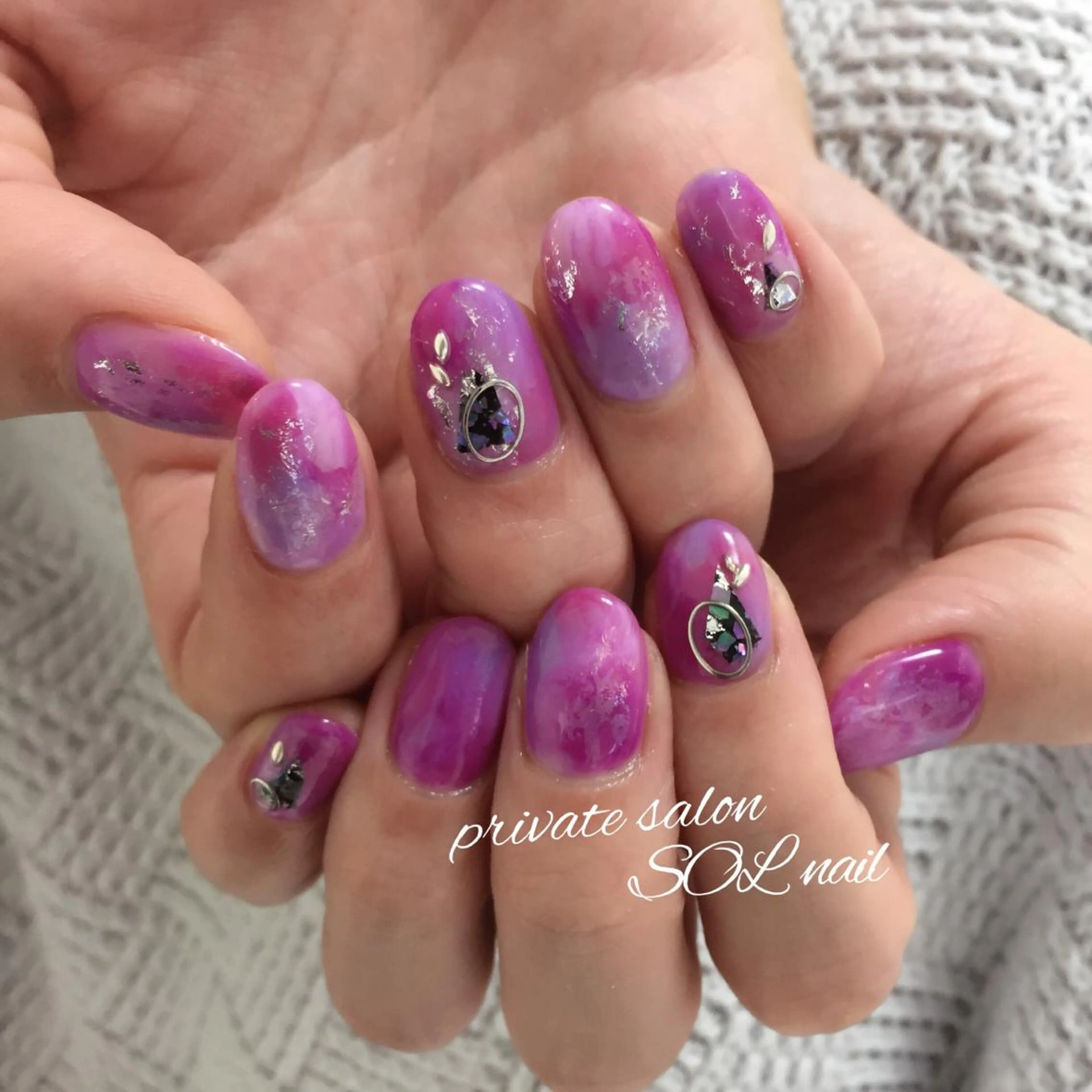 ネイル ハンドネイル SOL NAILのネイルデザイン