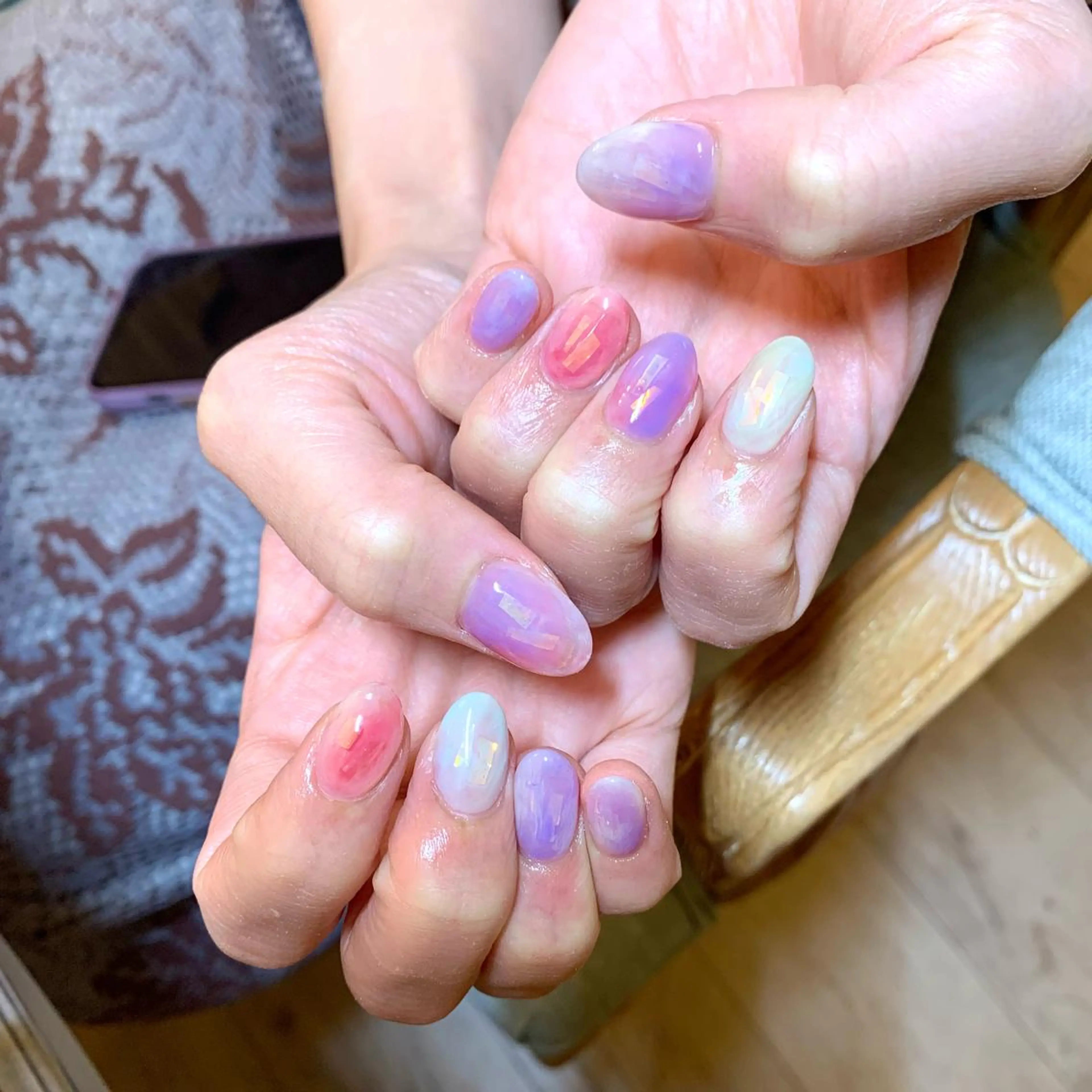 ネイル GO TODAY シェアサロン 表参道Colore店所属・K. Ayanaのネイルデザイン