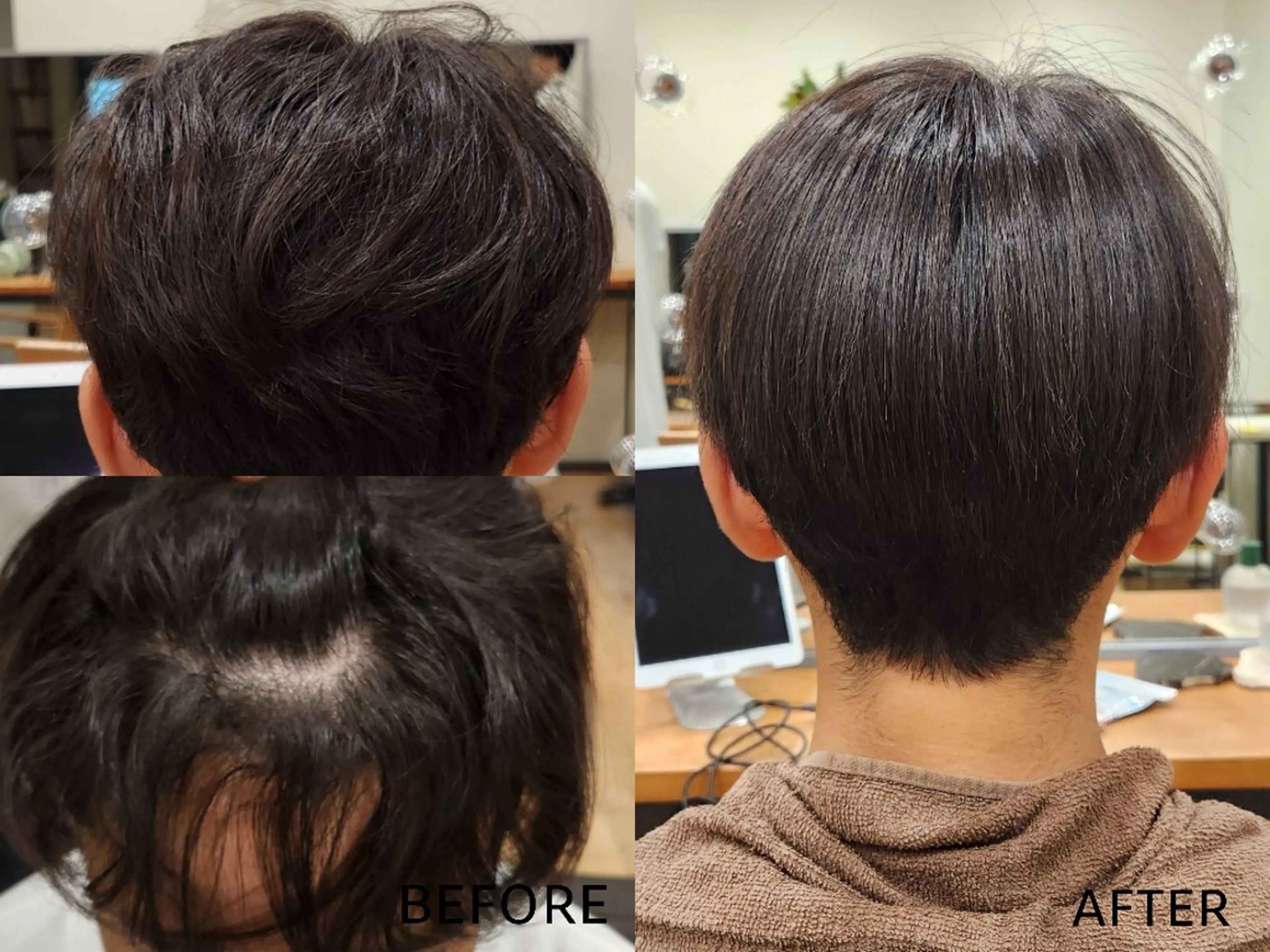 メンズ ショート 縮毛矯正 closet新宿🌟 青木力のヘアスタイル