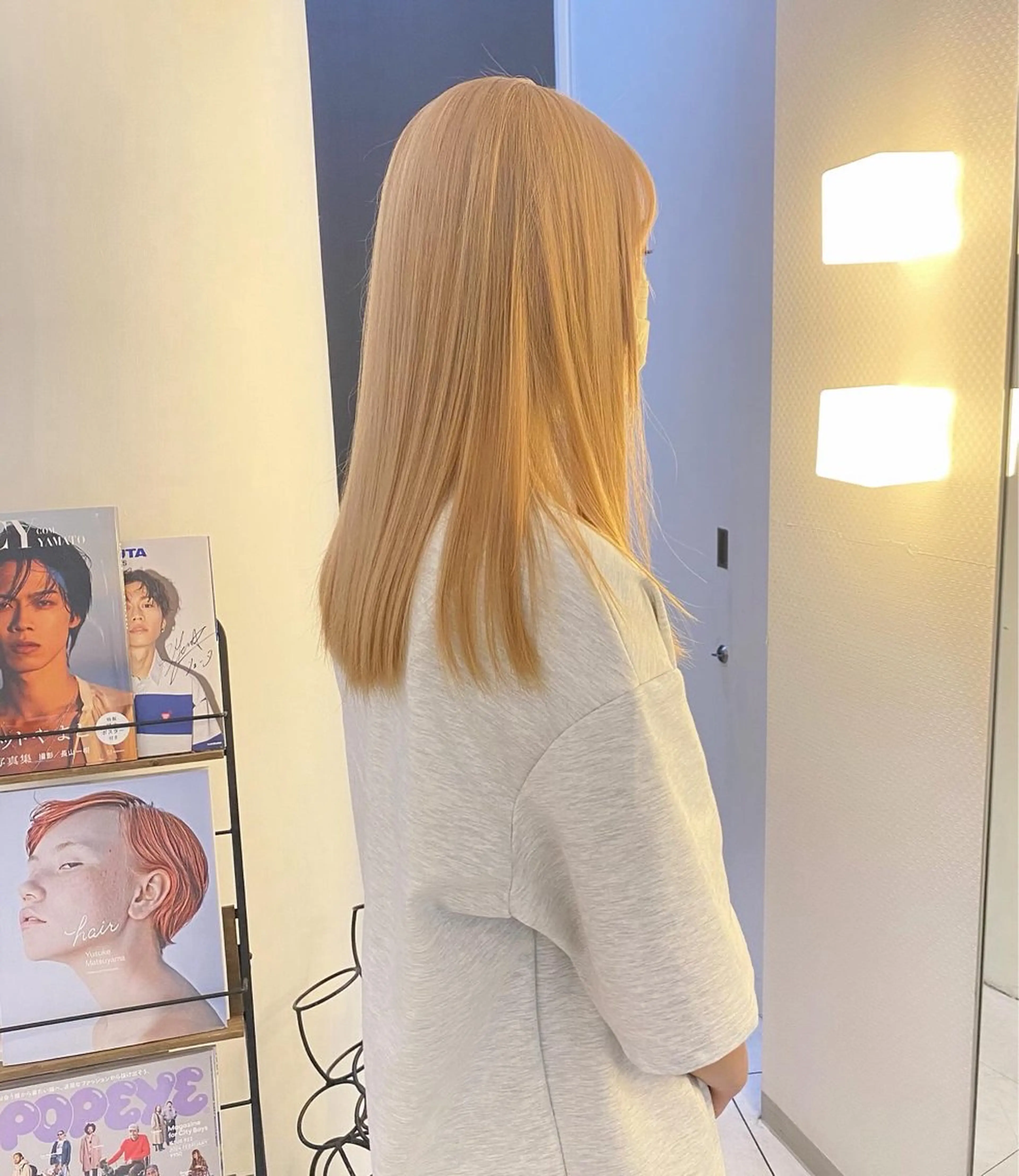 ミディアム カラー カット ヘアカラー トリートメント mai / linoah˚✧のヘアスタイル