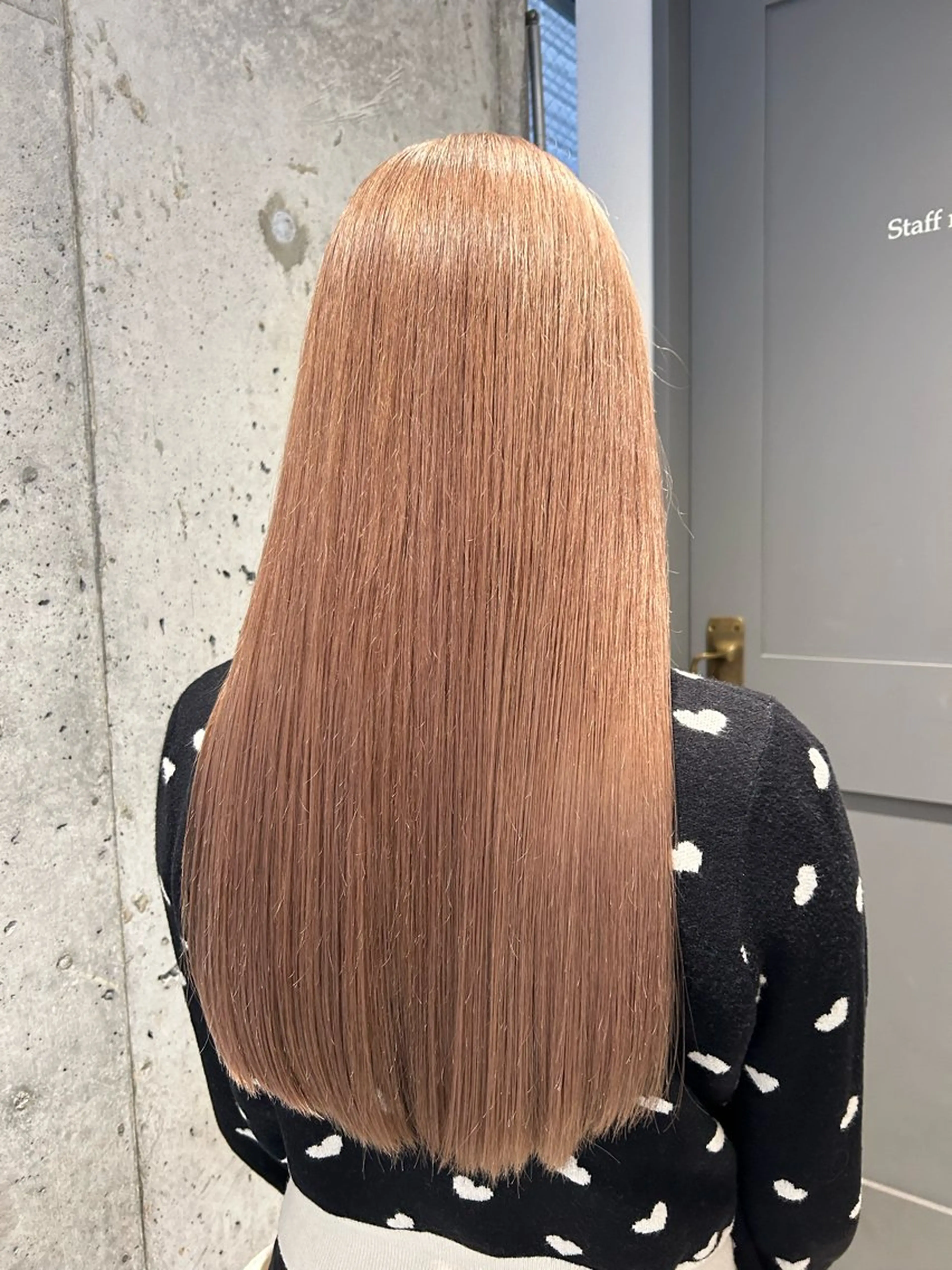 ロング カラー カット ヘアカラー トリートメント 🦖ミニボブ/ボブ /MOEKA🦕のヘアスタイル