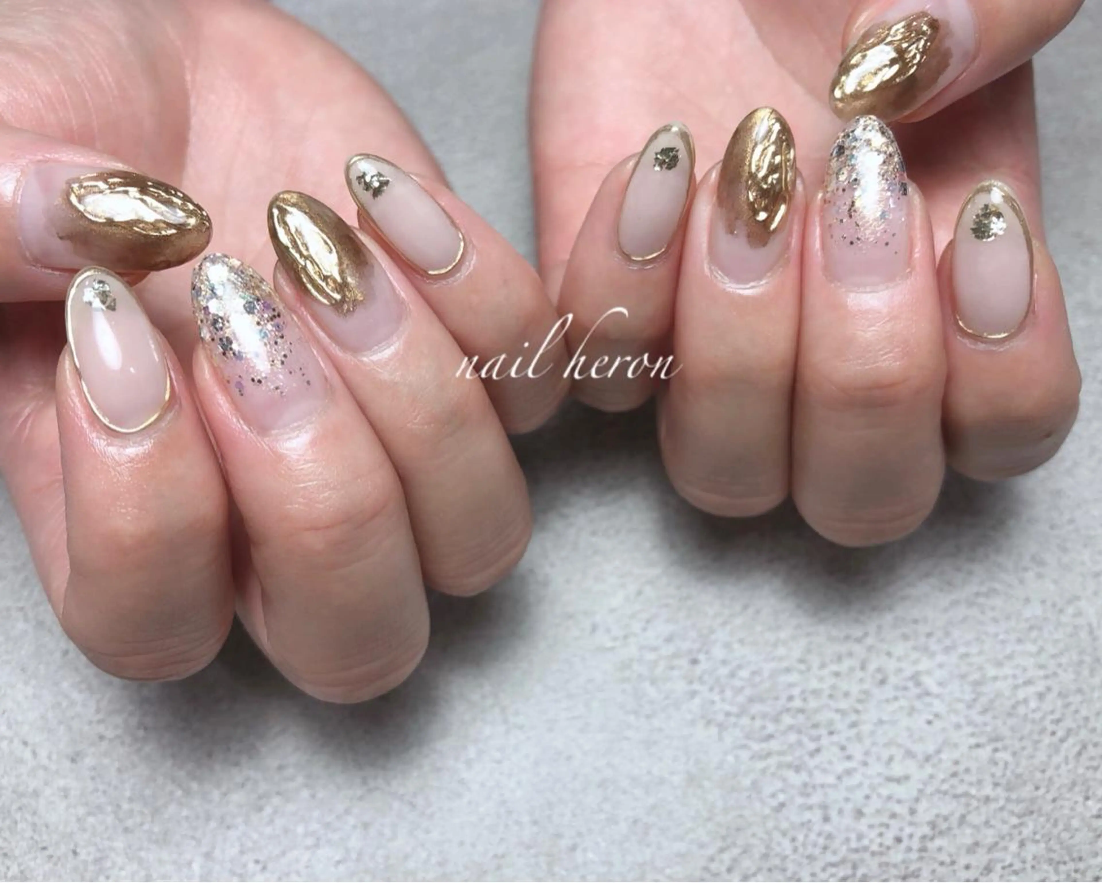 ネイル ハンドネイル nail heron所属・saki_ nail heronのネイルデザイン