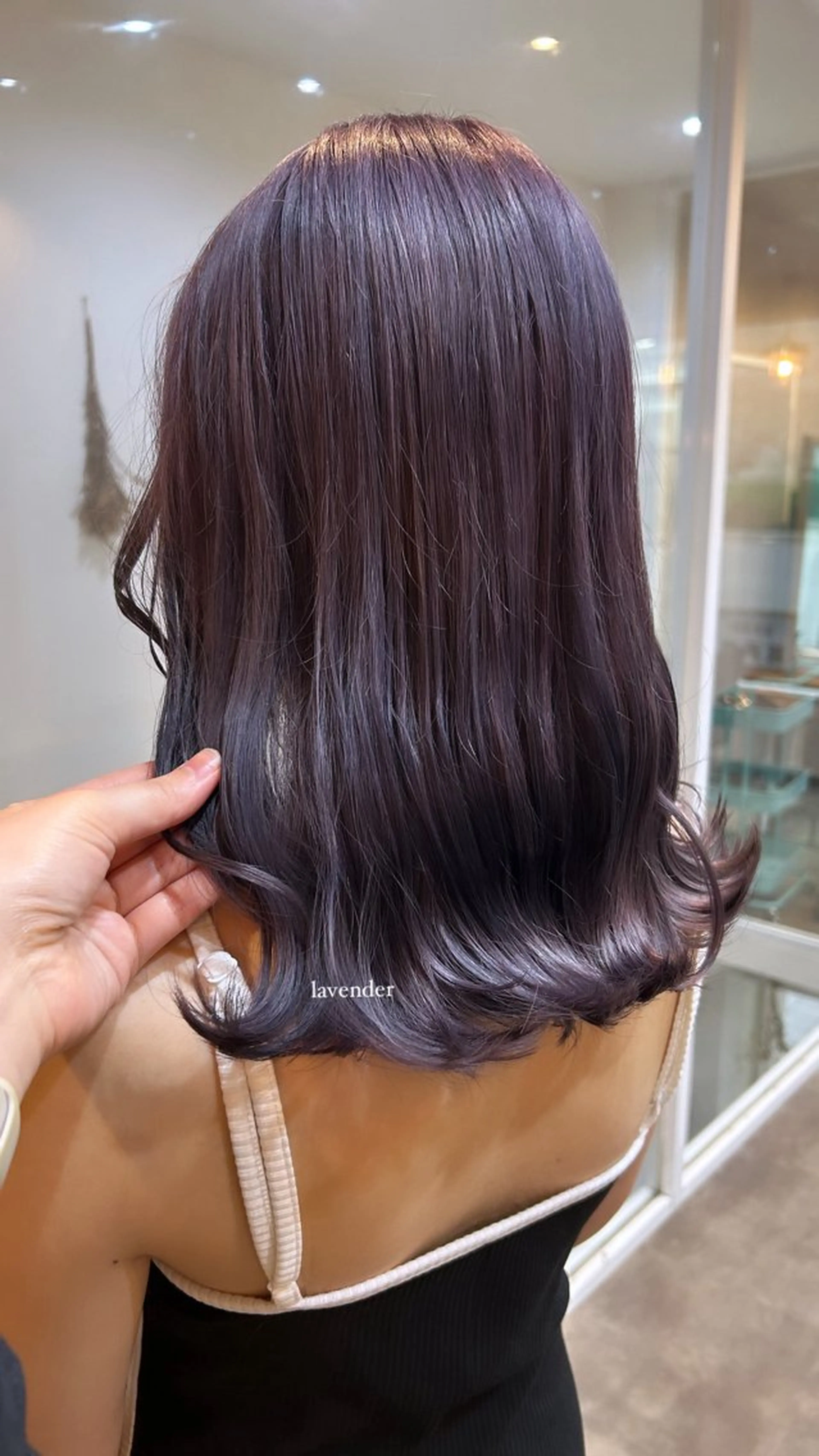 セミロング カラー ヘアカラー silk🕯 hikaruのヘアスタイル