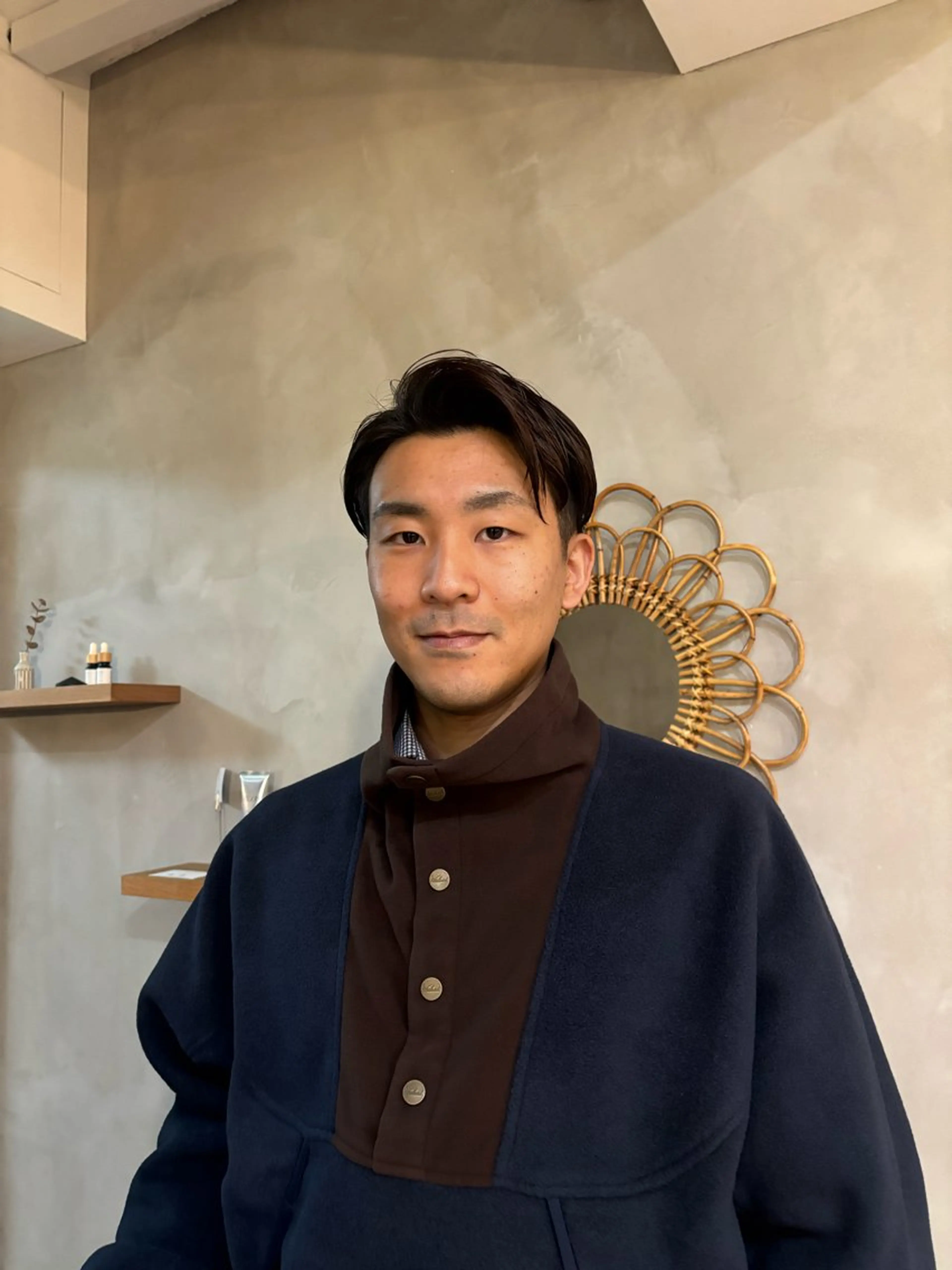 ショート メンズ オールバック 大人メンズショート/ ナチュラルヘア/福田のヘアスタイル