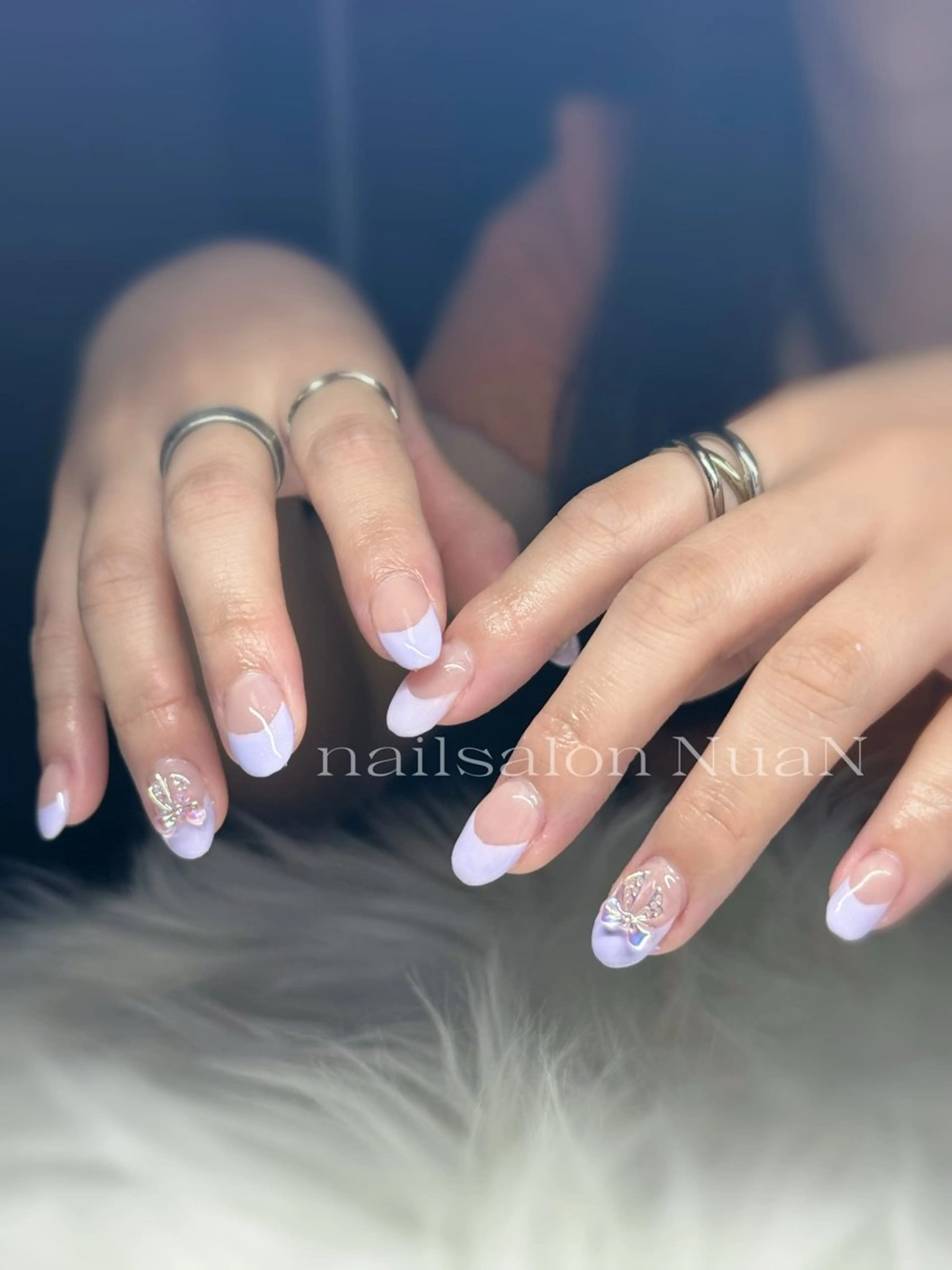 ネイル シンプルネイル NuaN 名城線黒川駅徒歩3分のネイルデザイン