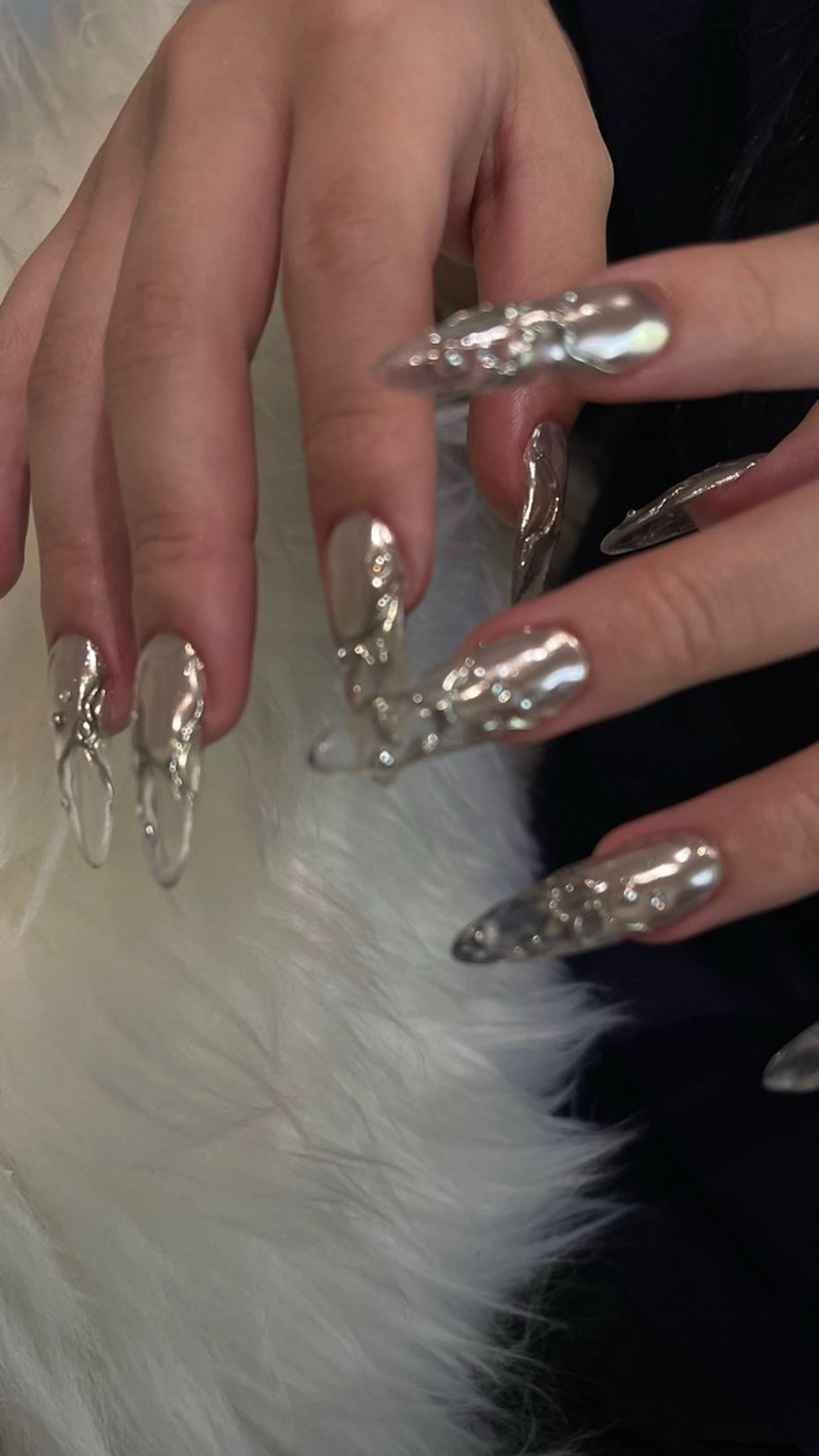 ネイル 8113 海外/y2k/韓国のネイルデザイン