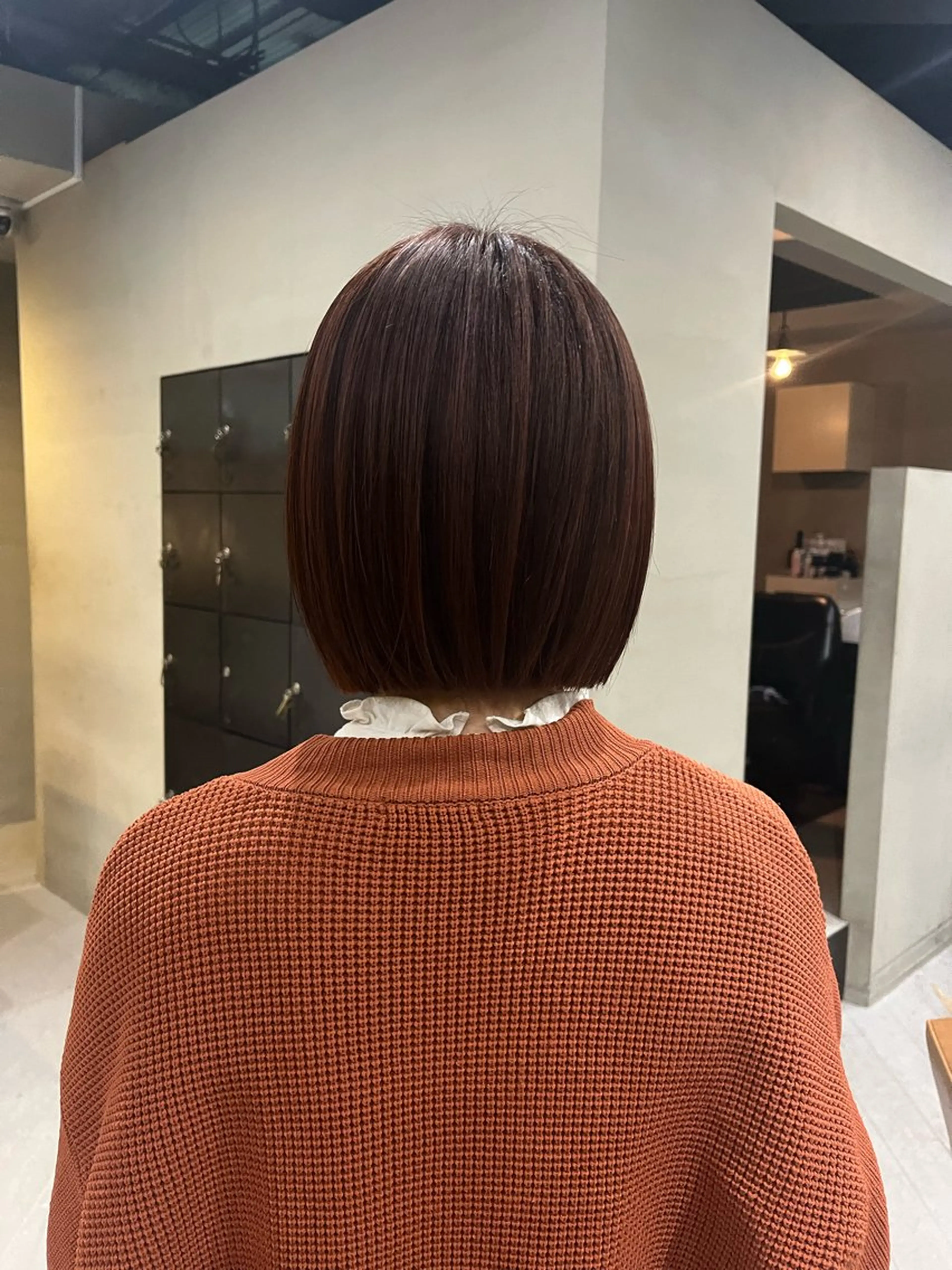 ショート ボブ なな/ICI/レイヤ ーパーマ/ボブのヘアスタイル