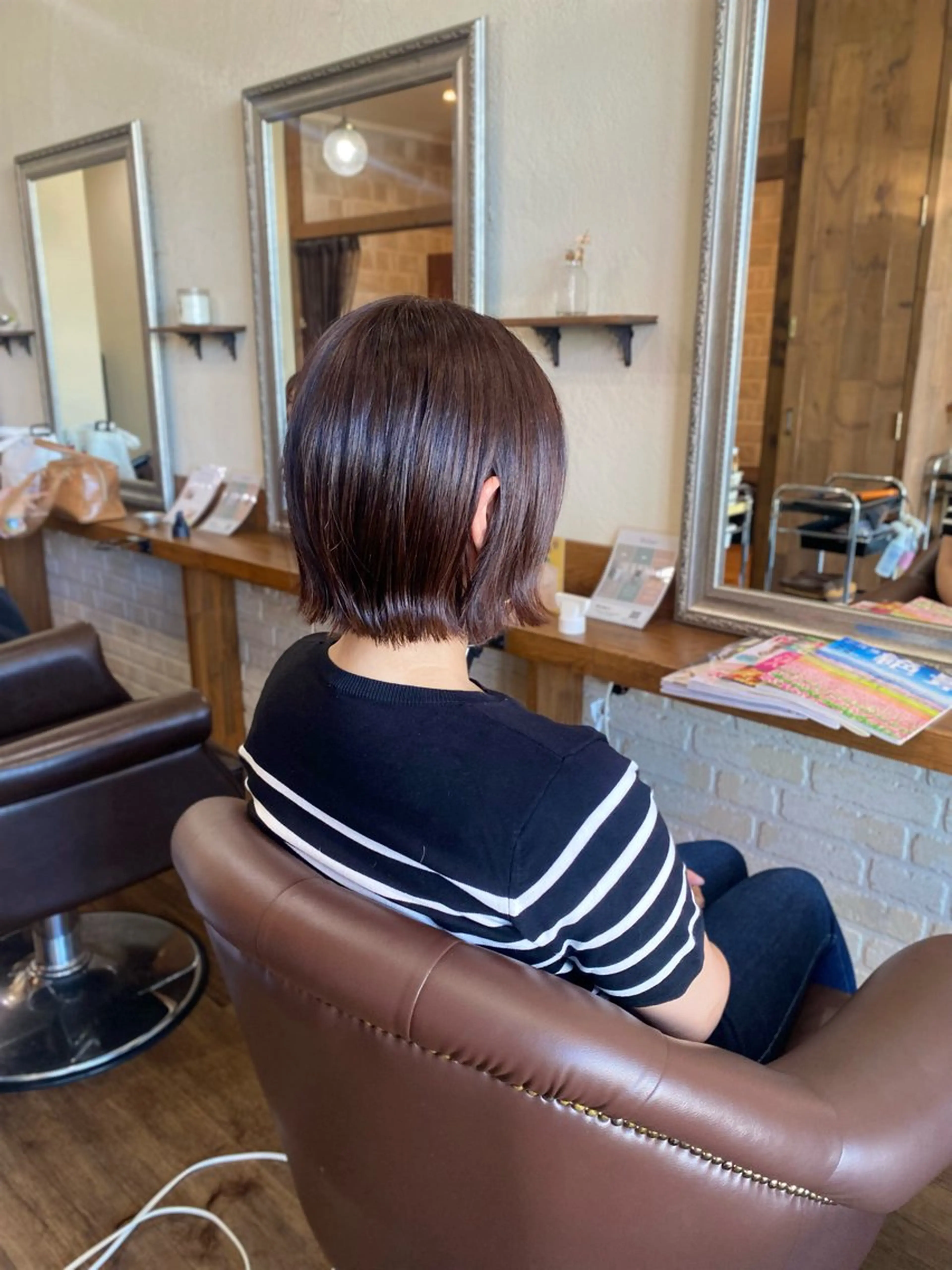ショート Hair & Eyelash Riche所属・肥田 夕蘭のヘアスタイル