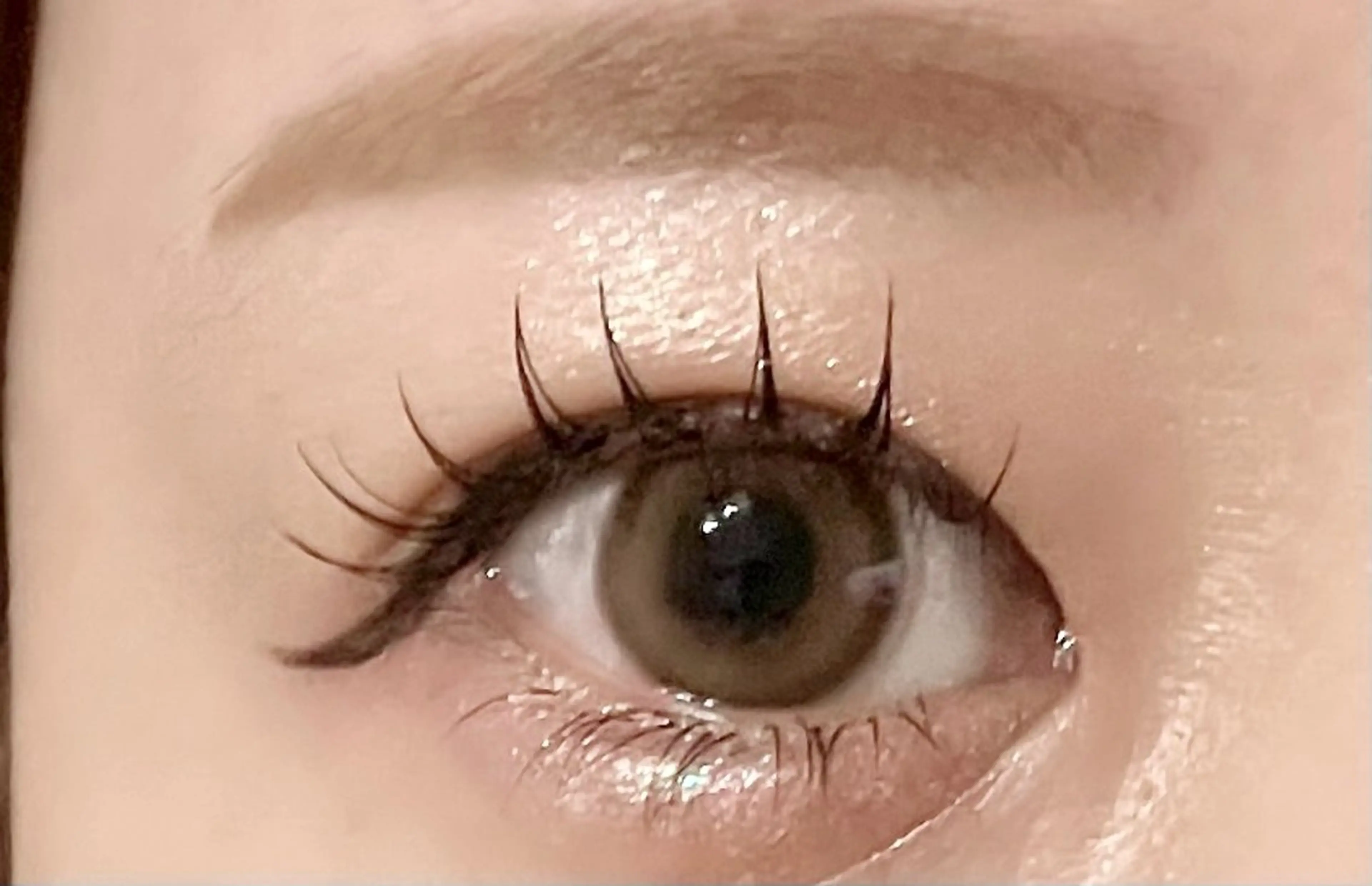 マツエク・マツパ 束感まつ毛 フラットラッシュ マツエク eyelash Lukkaのマツエク・マツパデザイン