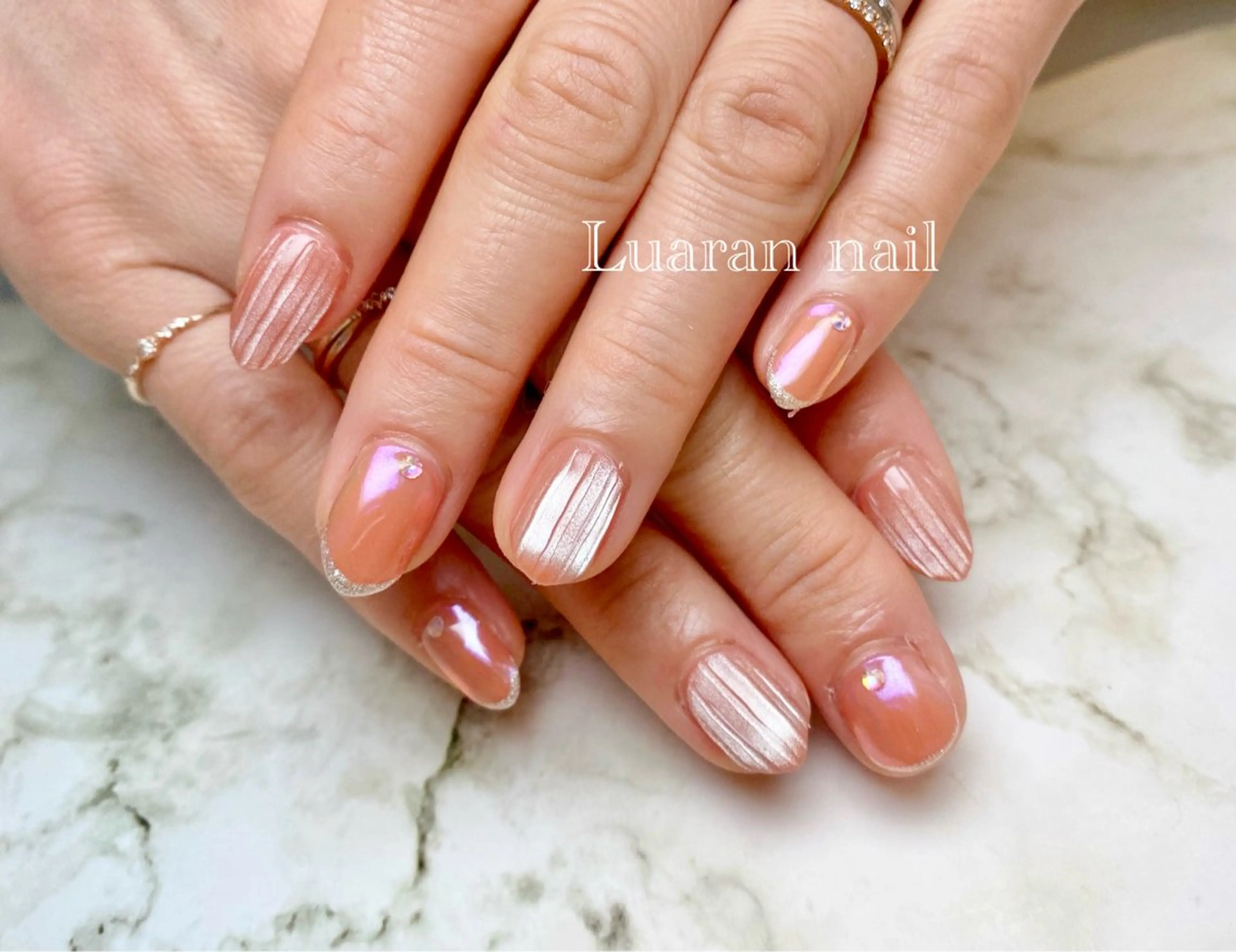 ネイル ハンドネイル Luaran nailのネイルデザイン