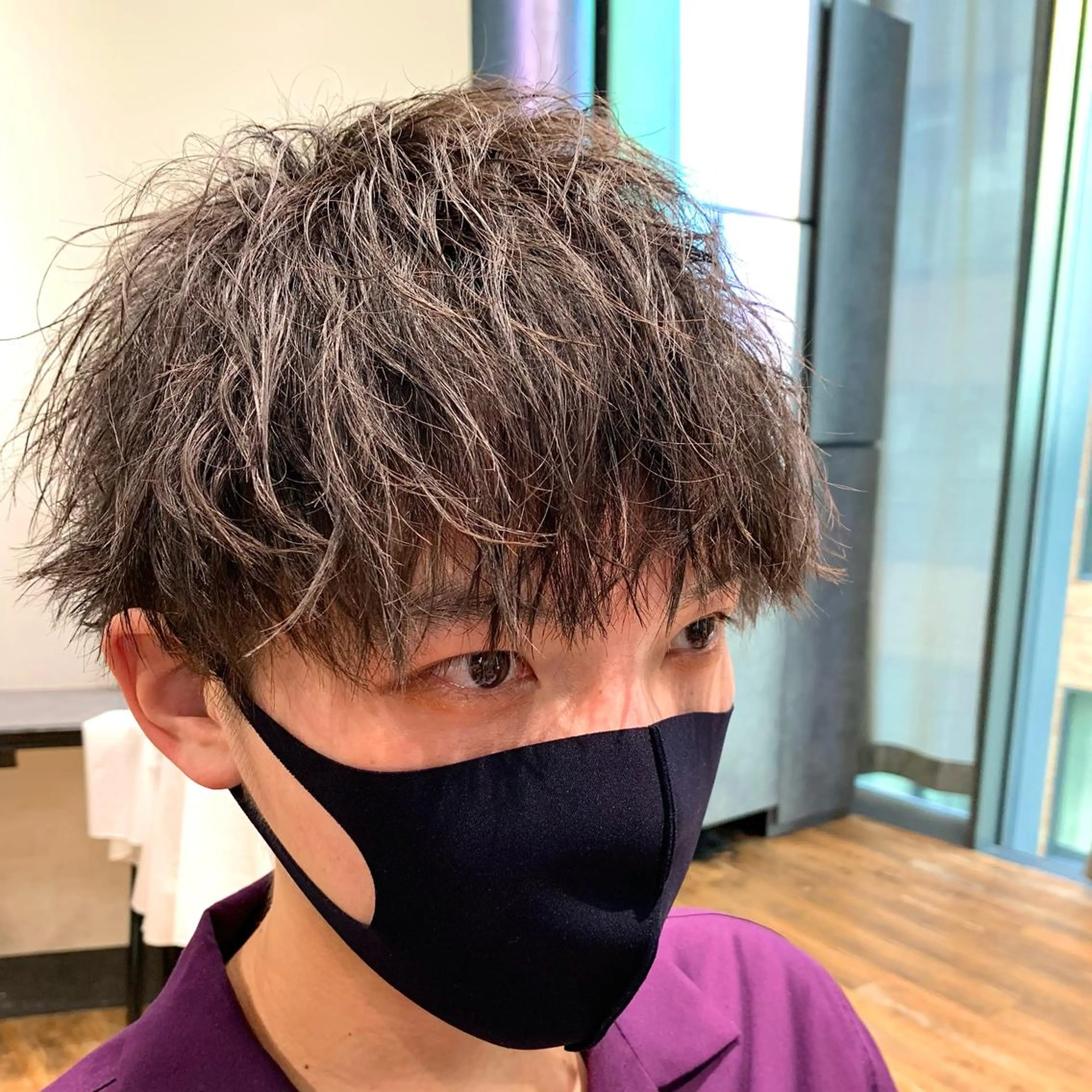 ショート MEN’S HAIR PERCUT新宿店所属・ただいま募集は 行っておりませんのヘアスタイル