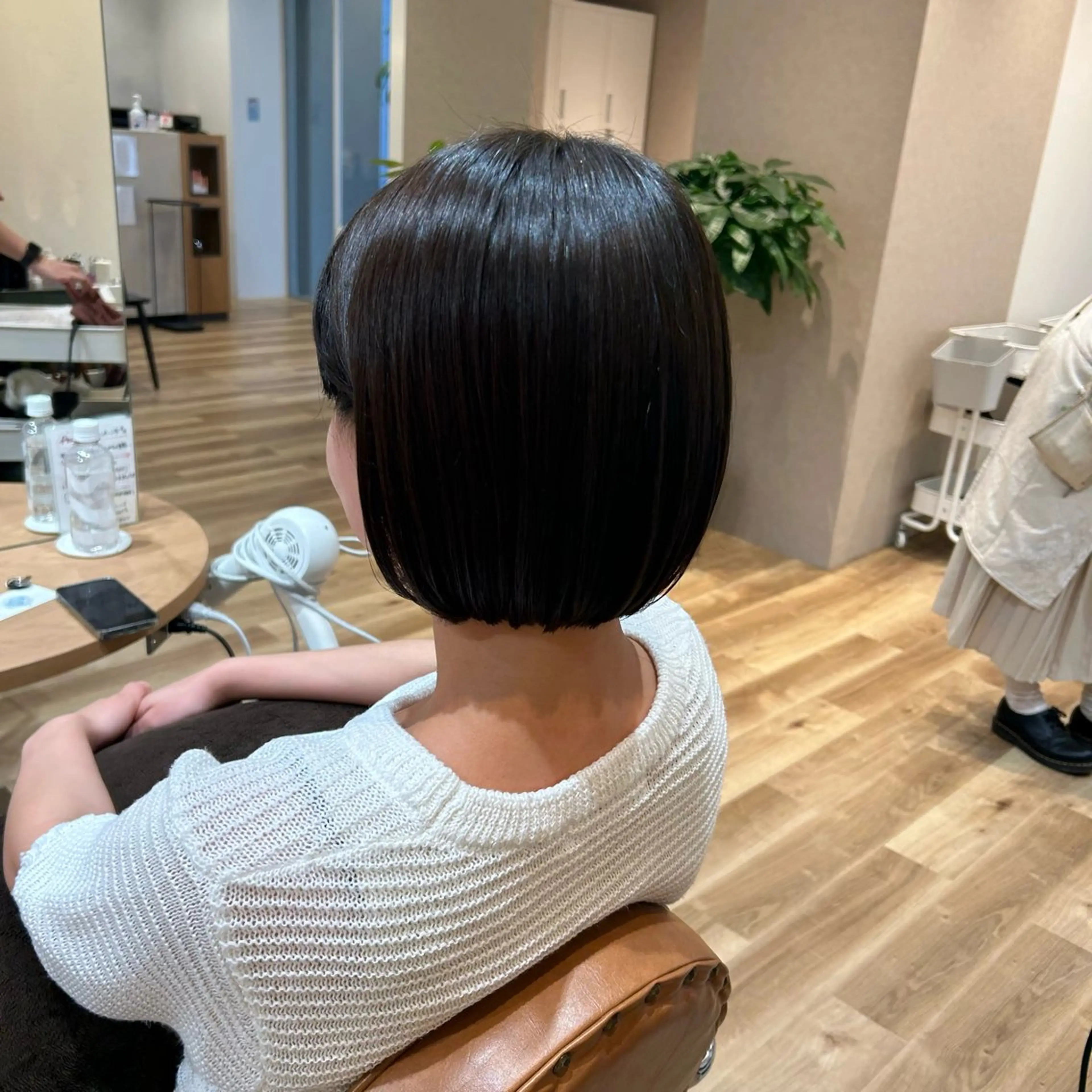 ミディアム 宮本 季奈のヘアスタイル